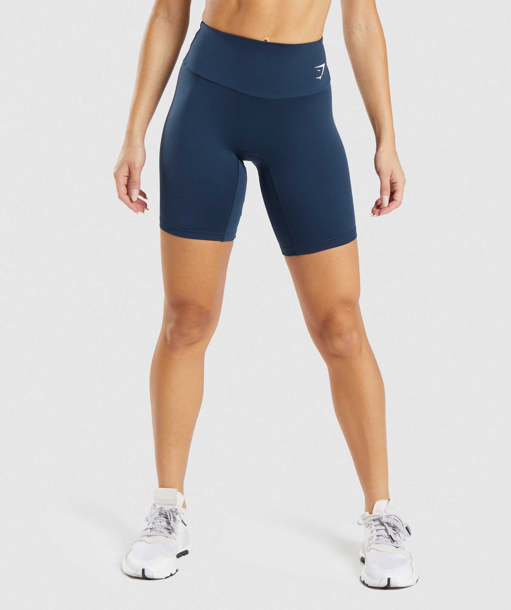 Gymshark Training Cycling Korte Broek Donkerblauw | SURB62937