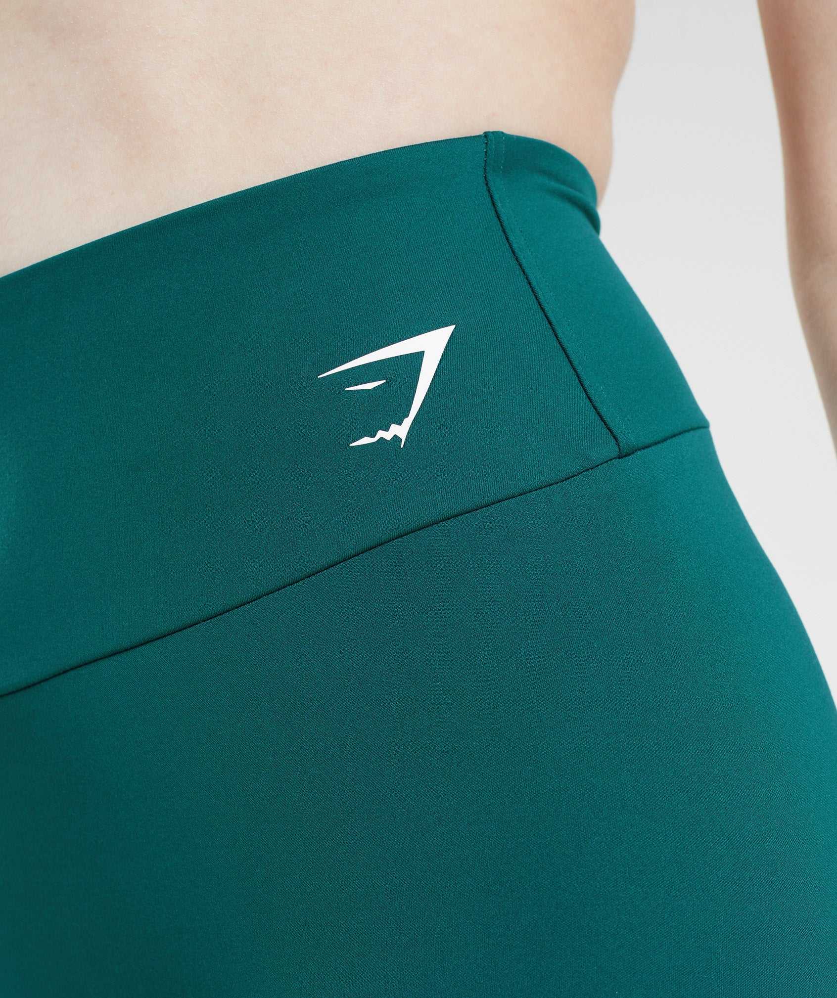 Gymshark Training Cycling Korte Broek Turquoise | TPZE58943