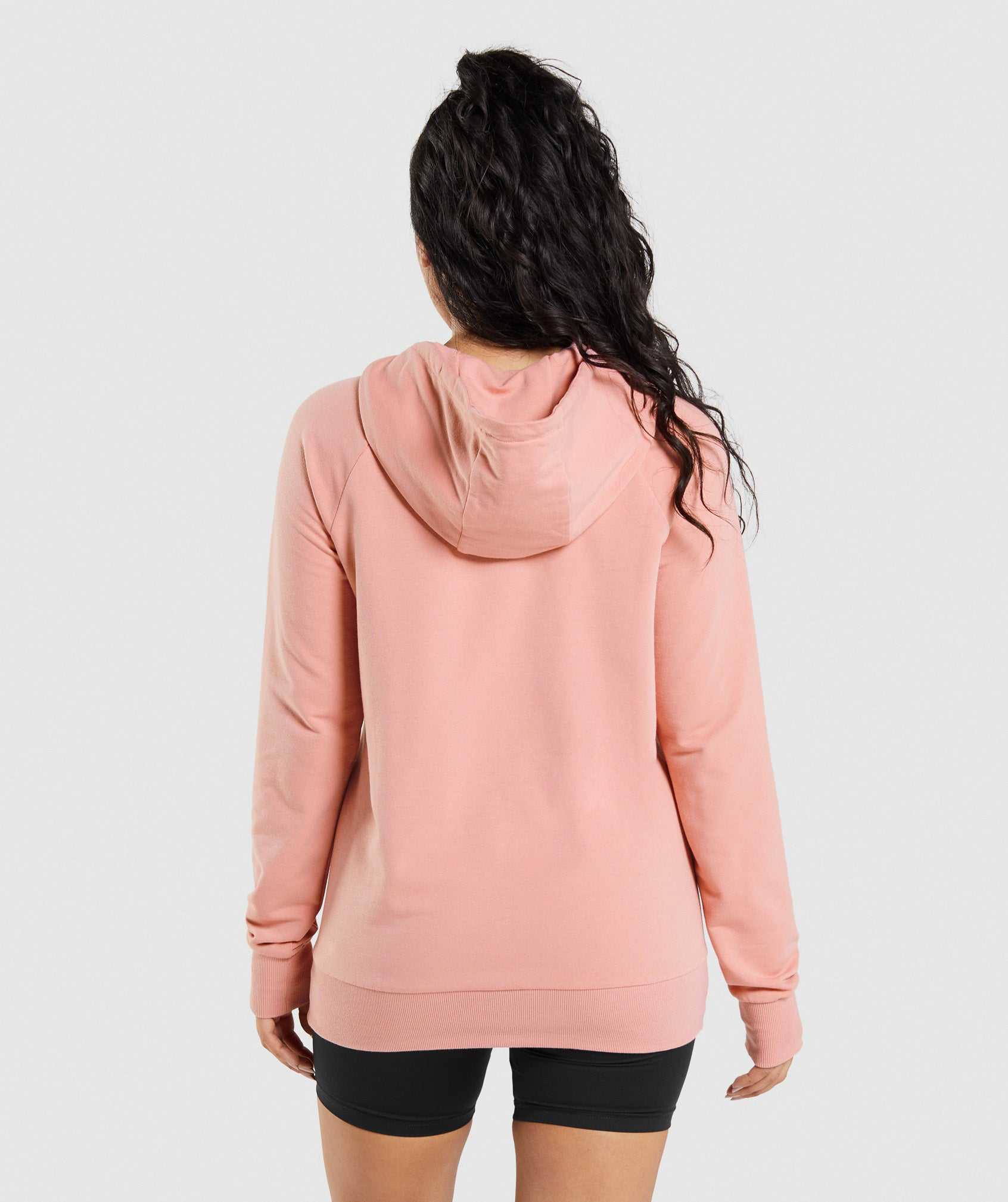 Gymshark Training Hoodie Roze | ZFLX89506