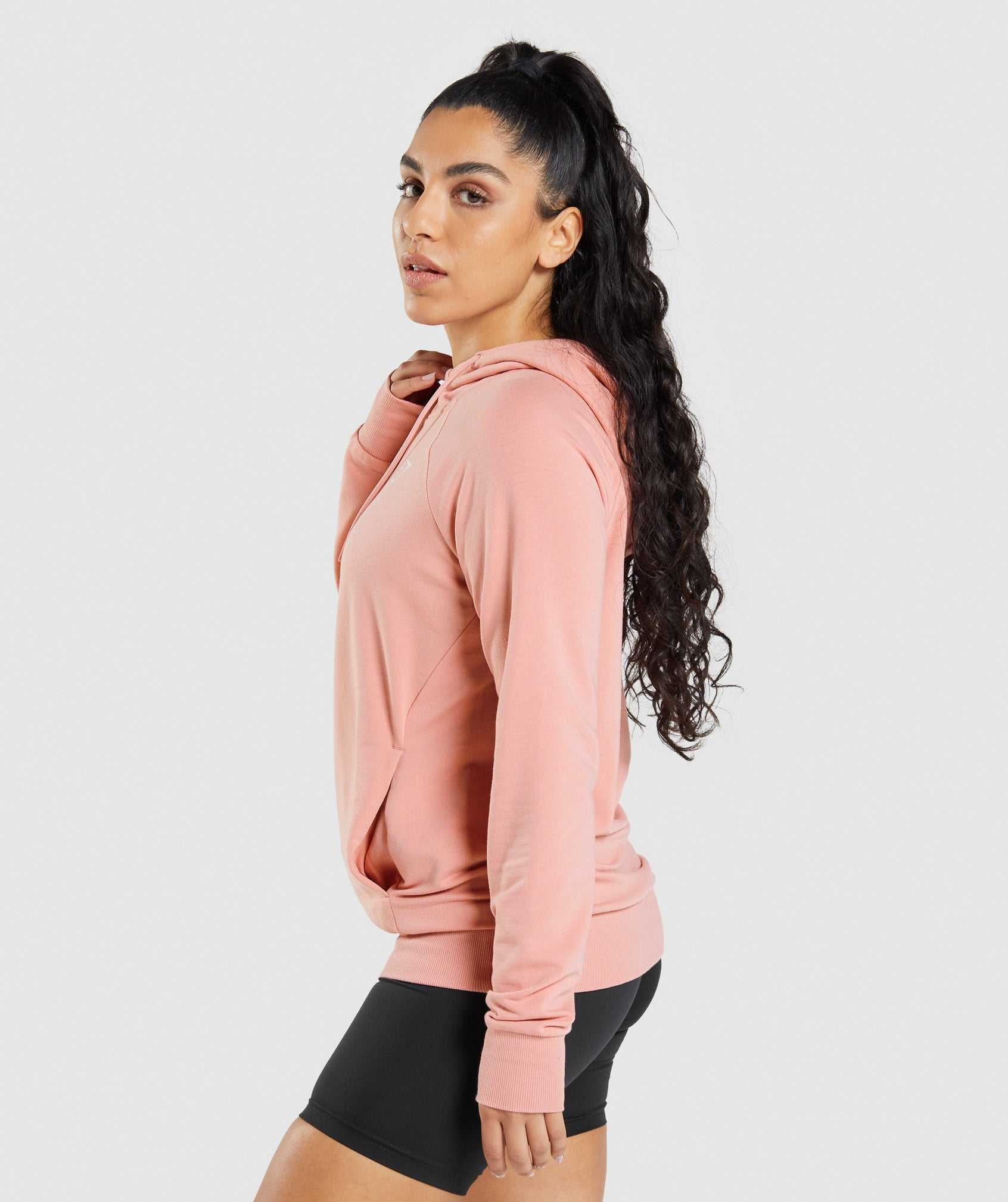 Gymshark Training Hoodie Roze | ZFLX89506