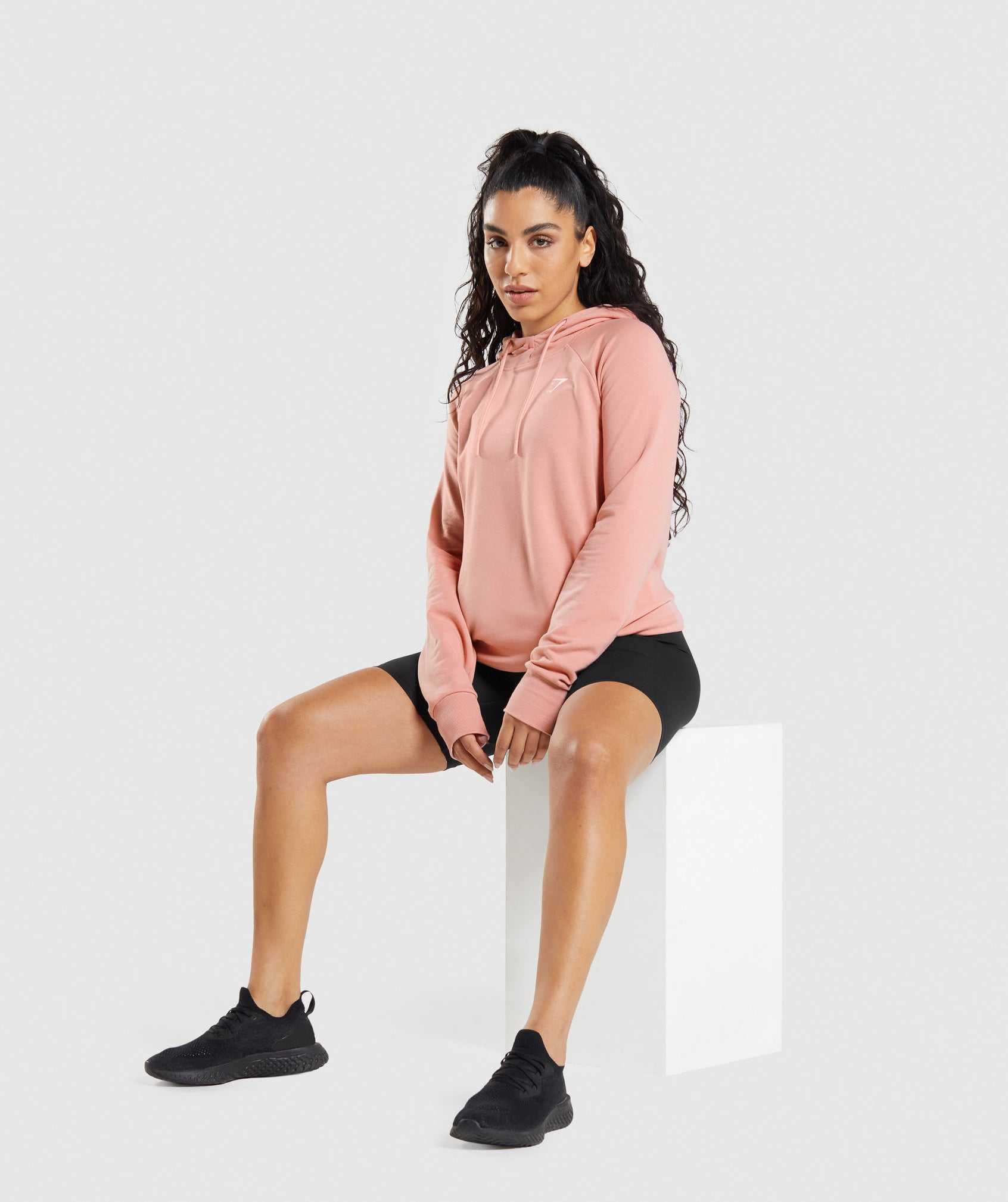 Gymshark Training Hoodie Roze | ZFLX89506