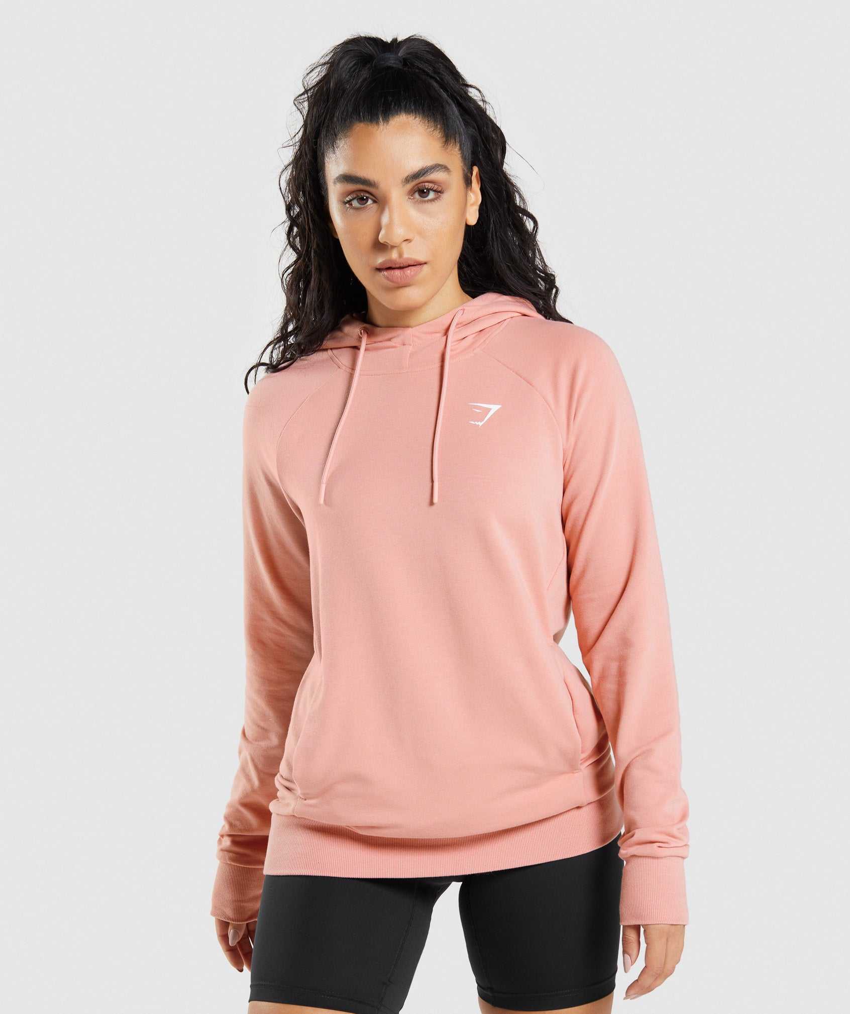 Gymshark Training Hoodie Roze | ZFLX89506