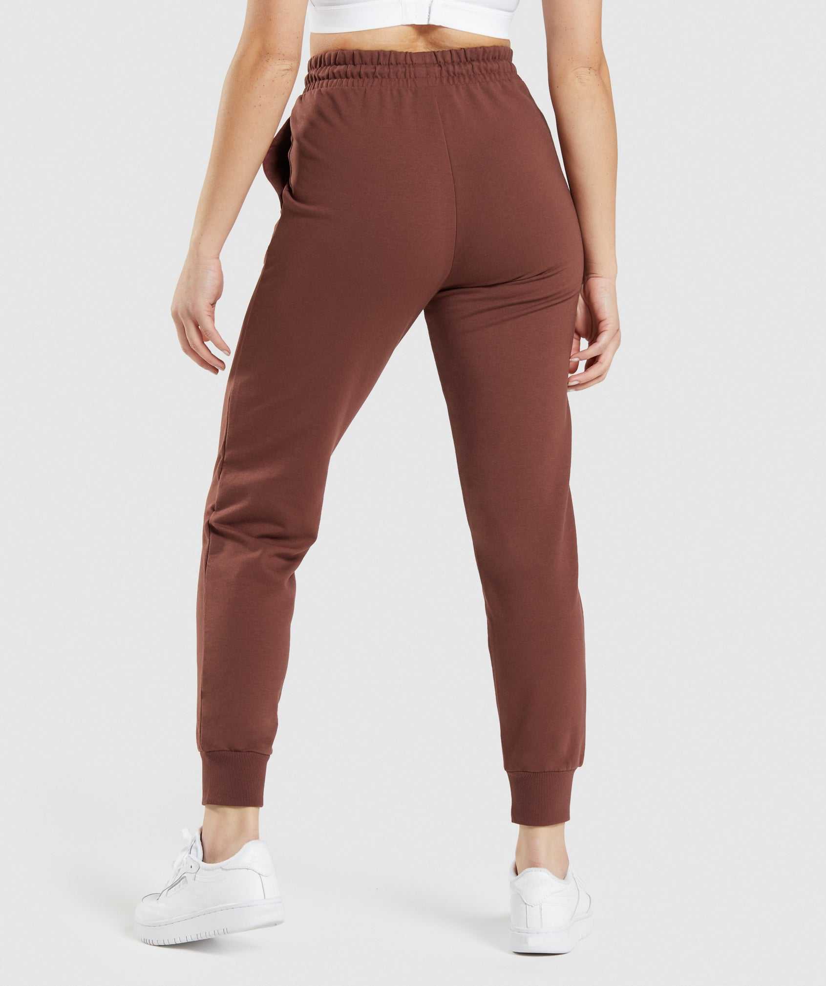 Gymshark Training Joggingbroeken Roze Bruin | WBZX70546