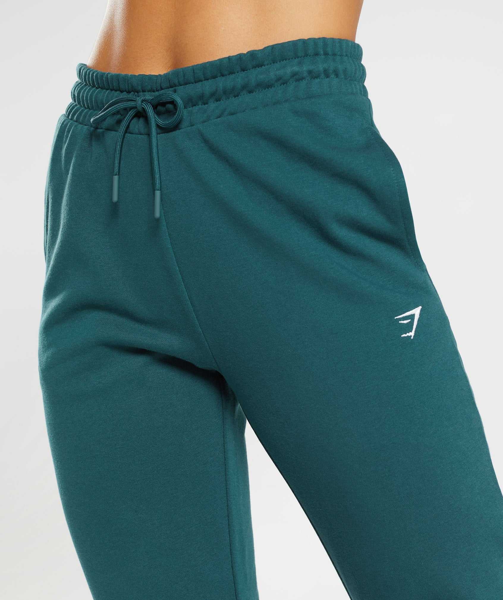 Gymshark Training Joggingbroeken Turquoise | KGBQ02137