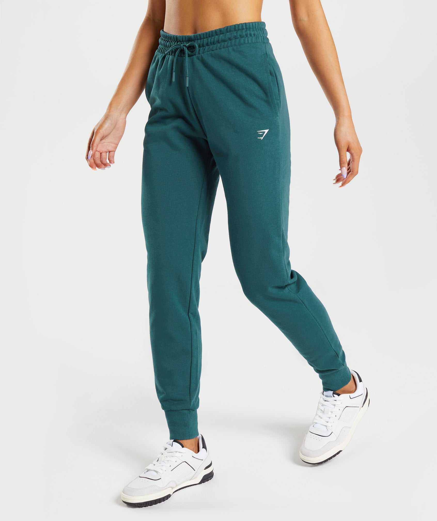 Gymshark Training Joggingbroeken Turquoise | KGBQ02137