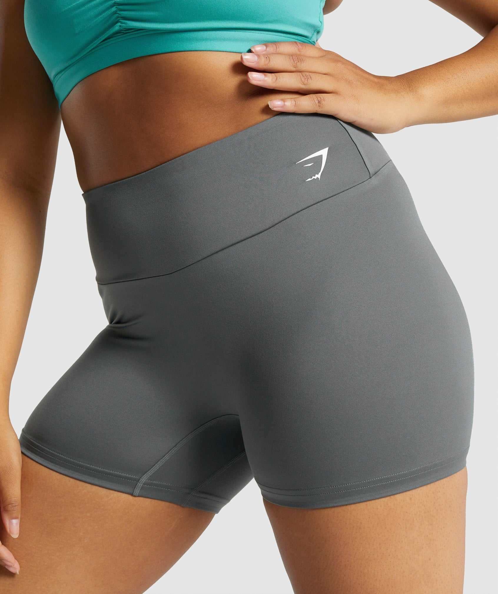 Gymshark Training Korte Broek Grijs | ANFL30951