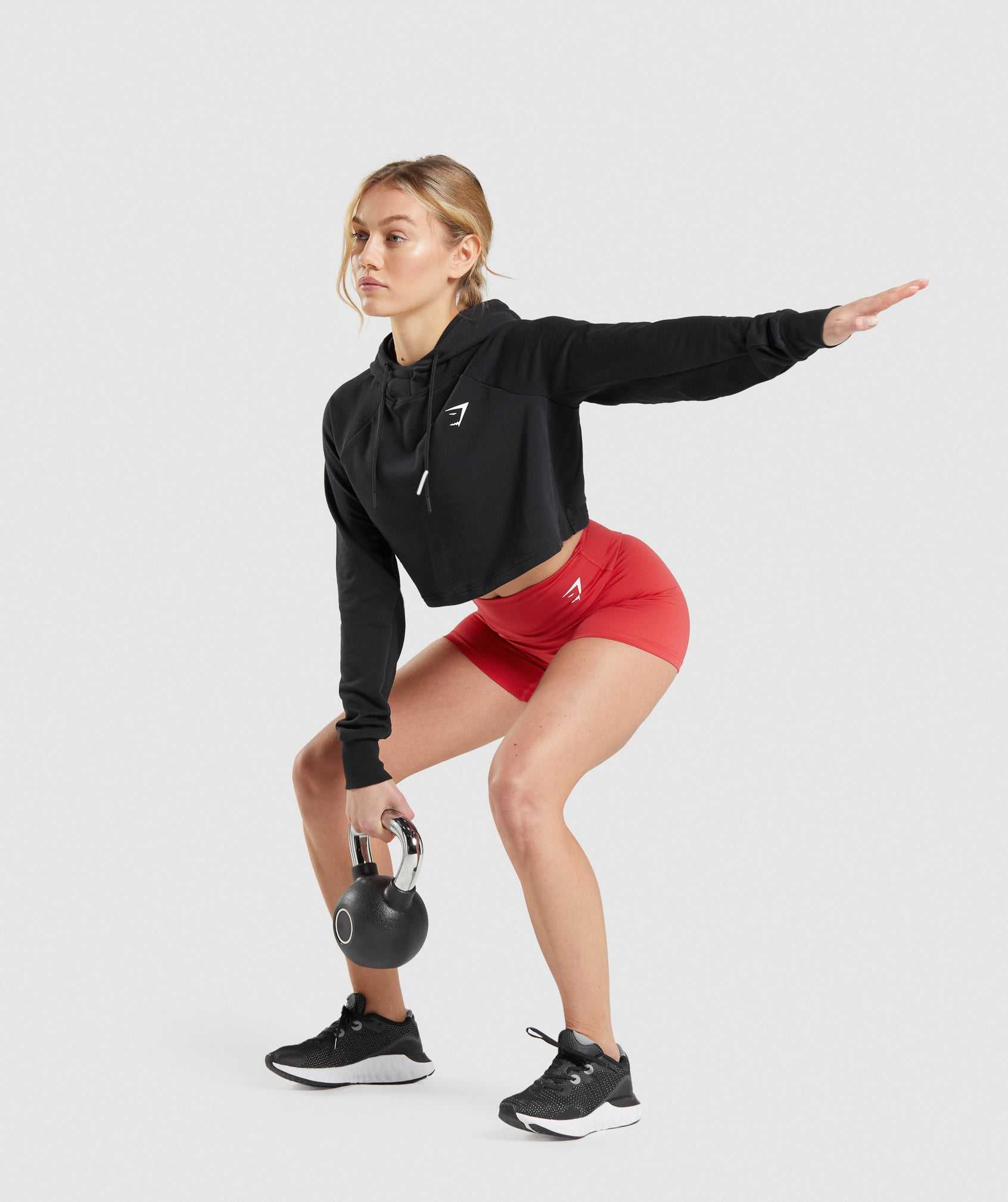 Gymshark Training Korte Broek Rood | XNQY28367