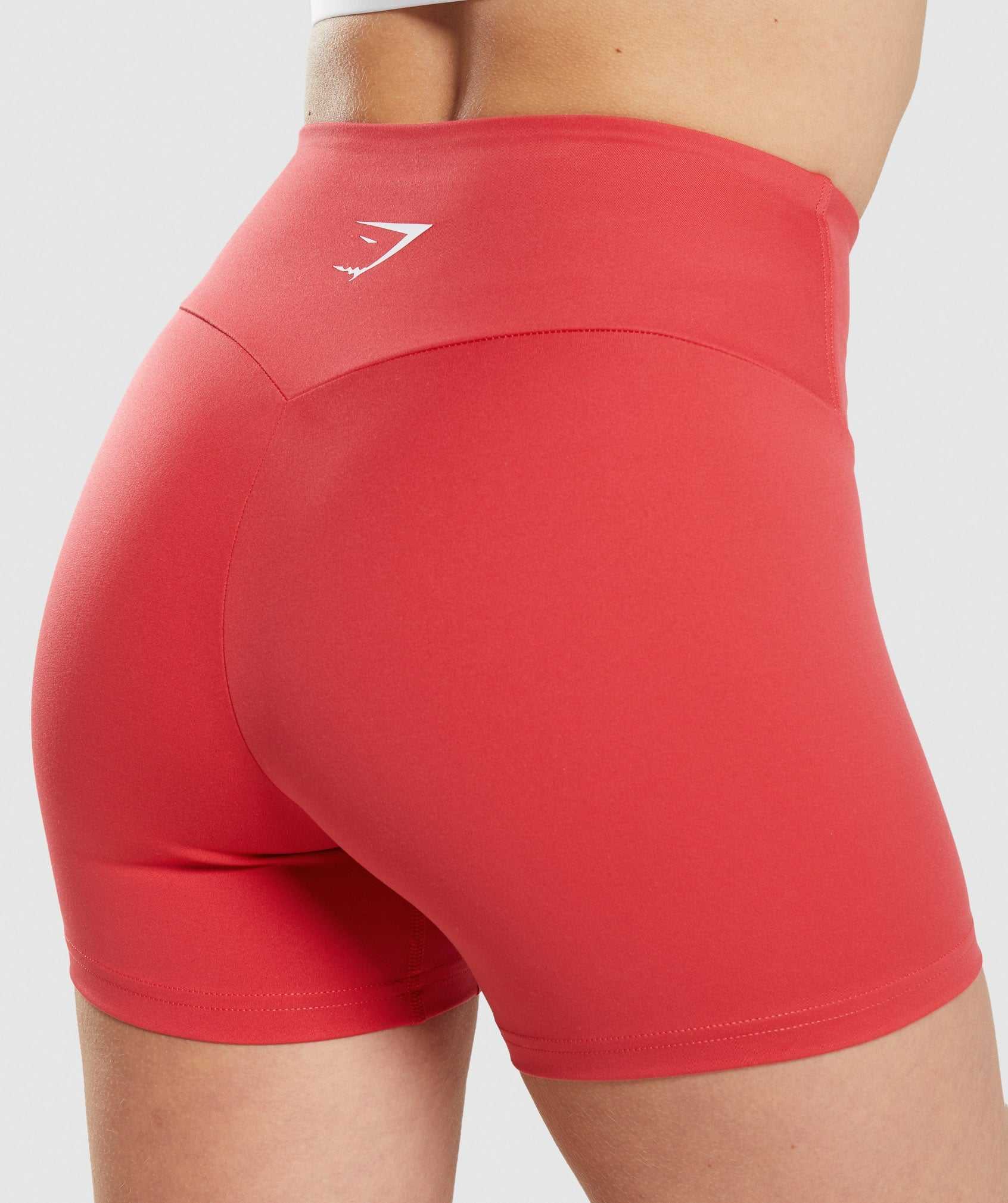 Gymshark Training Korte Broek Rood | XNQY28367