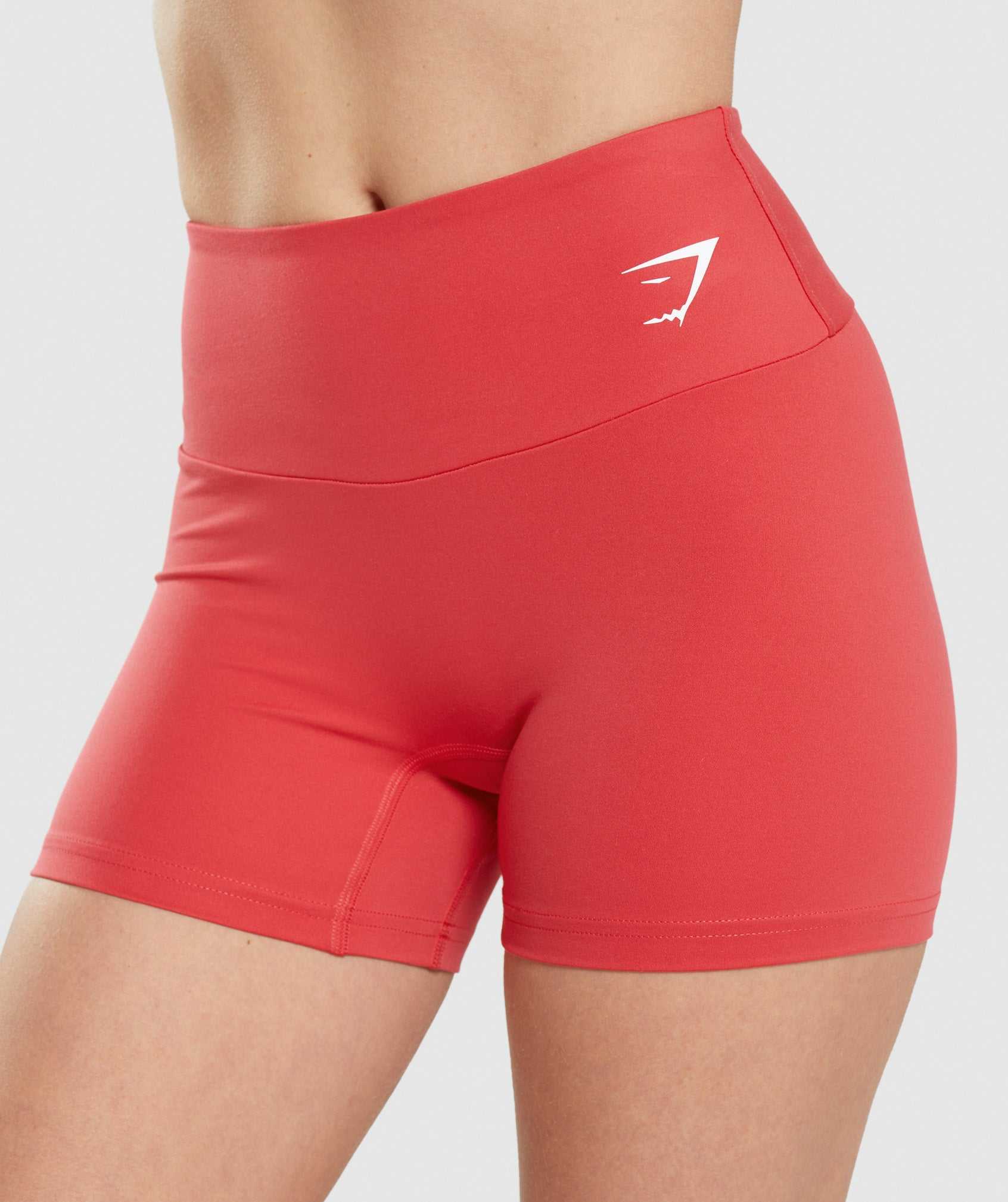 Gymshark Training Korte Broek Rood | XNQY28367