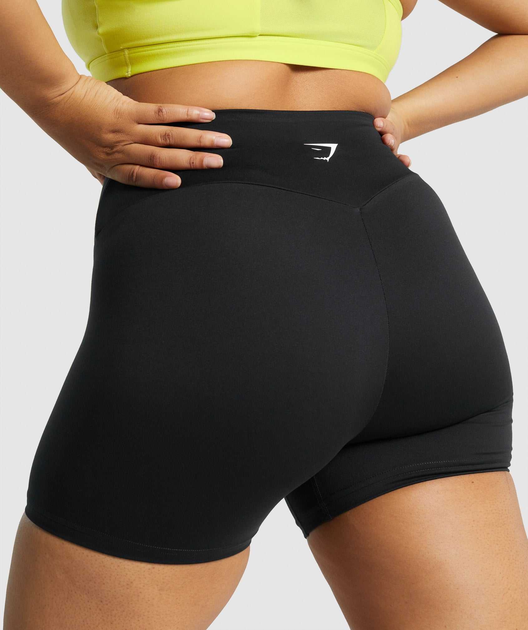 Gymshark Training Korte Broek Zwart | SRYL52097