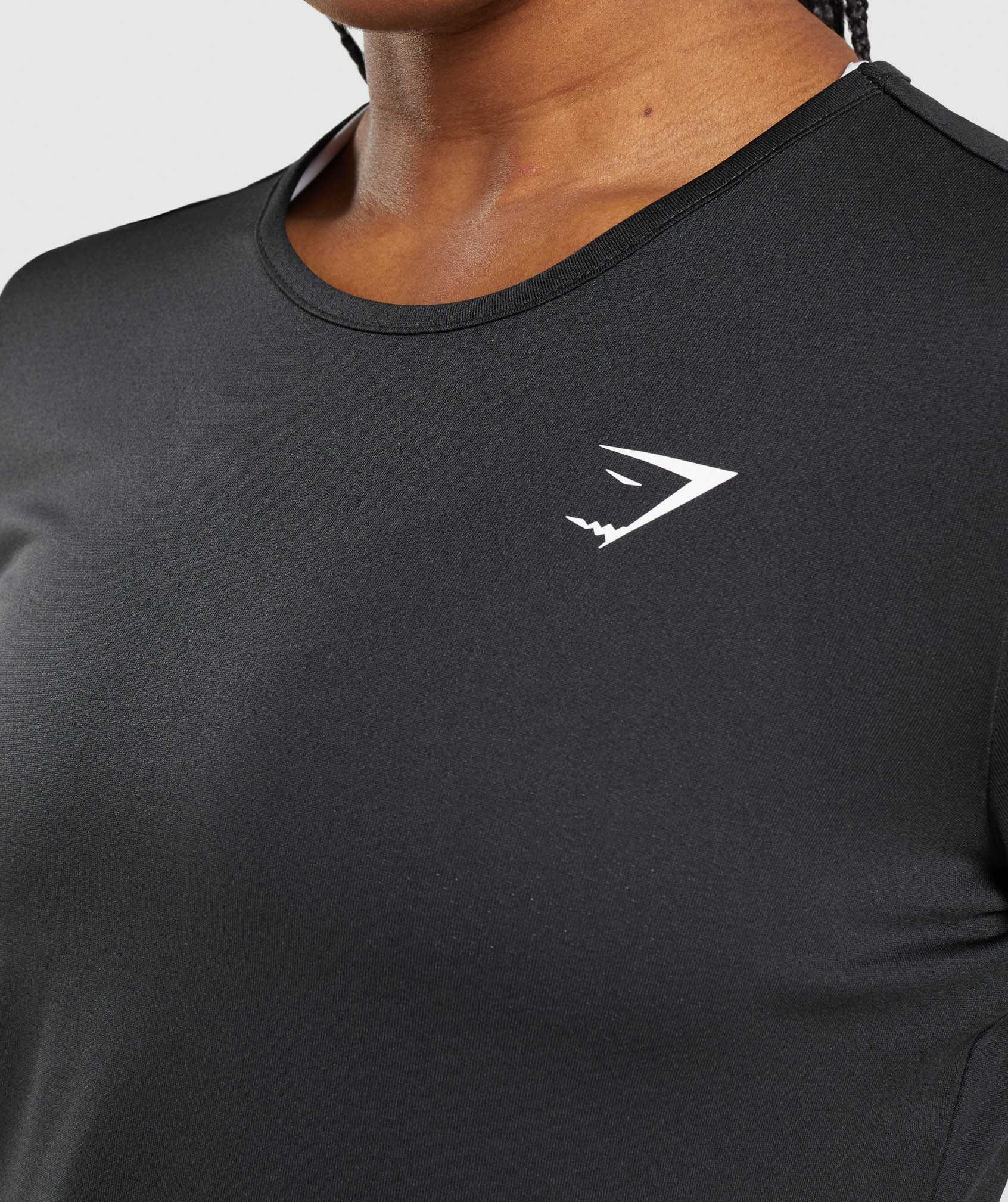 Gymshark Training Long Sleeve Topjes Zwart | KOUQ74095