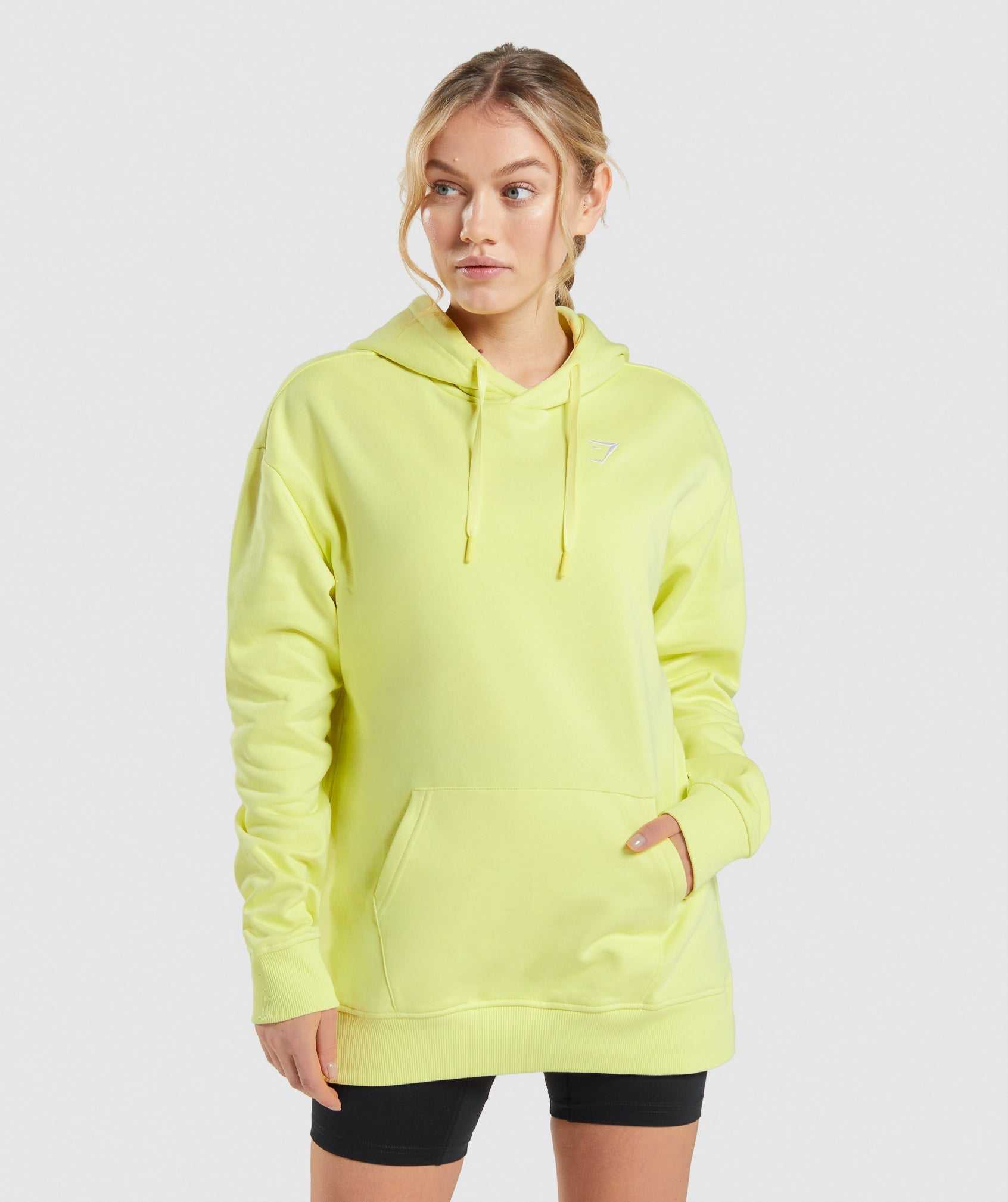 Gymshark Training Oversized Hoodie Groen | BWZN87469