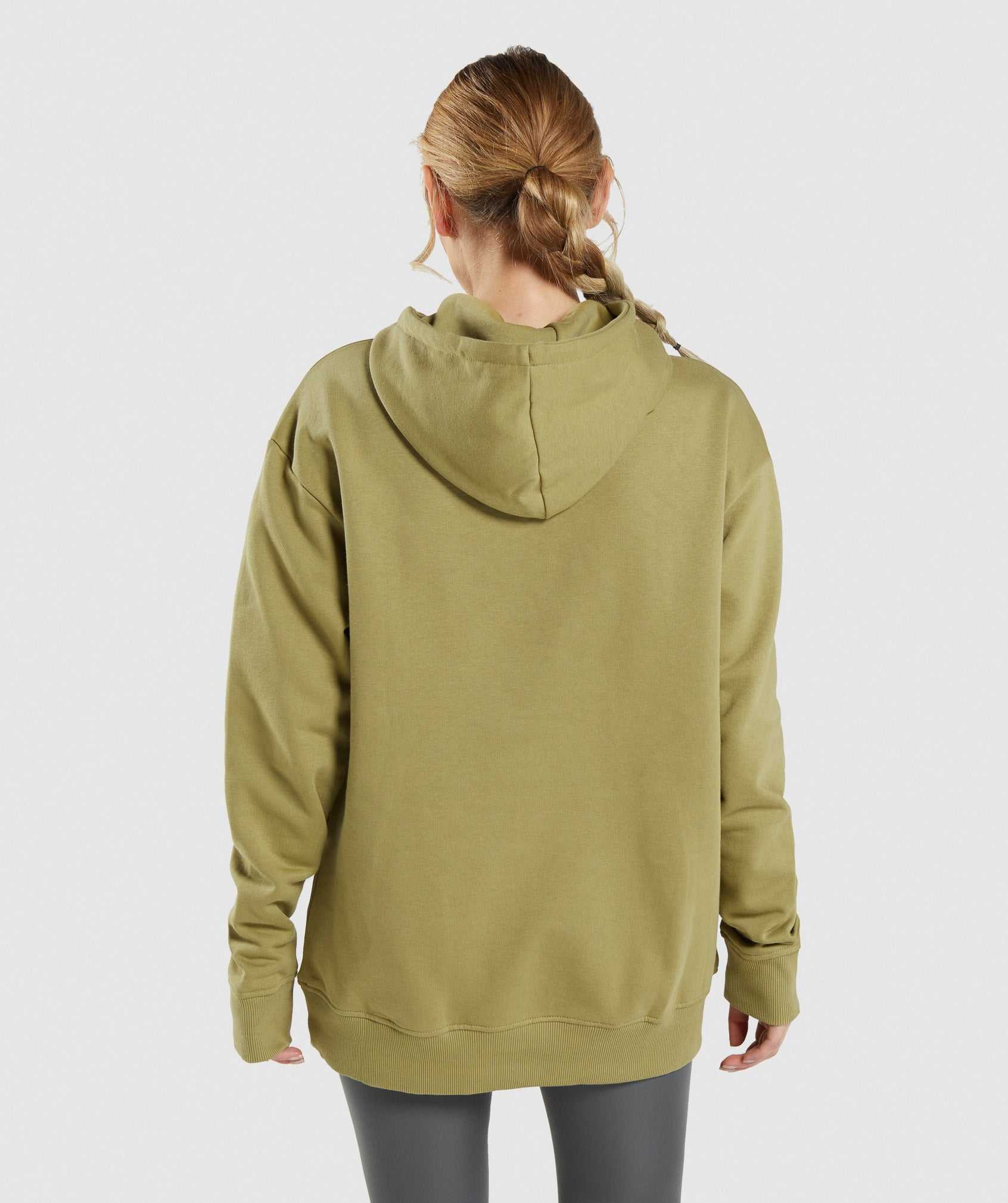 Gymshark Training Oversized Hoodie Groen | SFGV78964