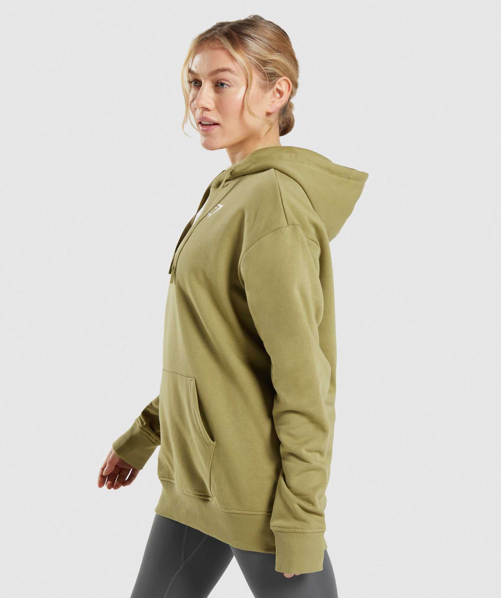 Gymshark Training Oversized Hoodie Groen | SFGV78964