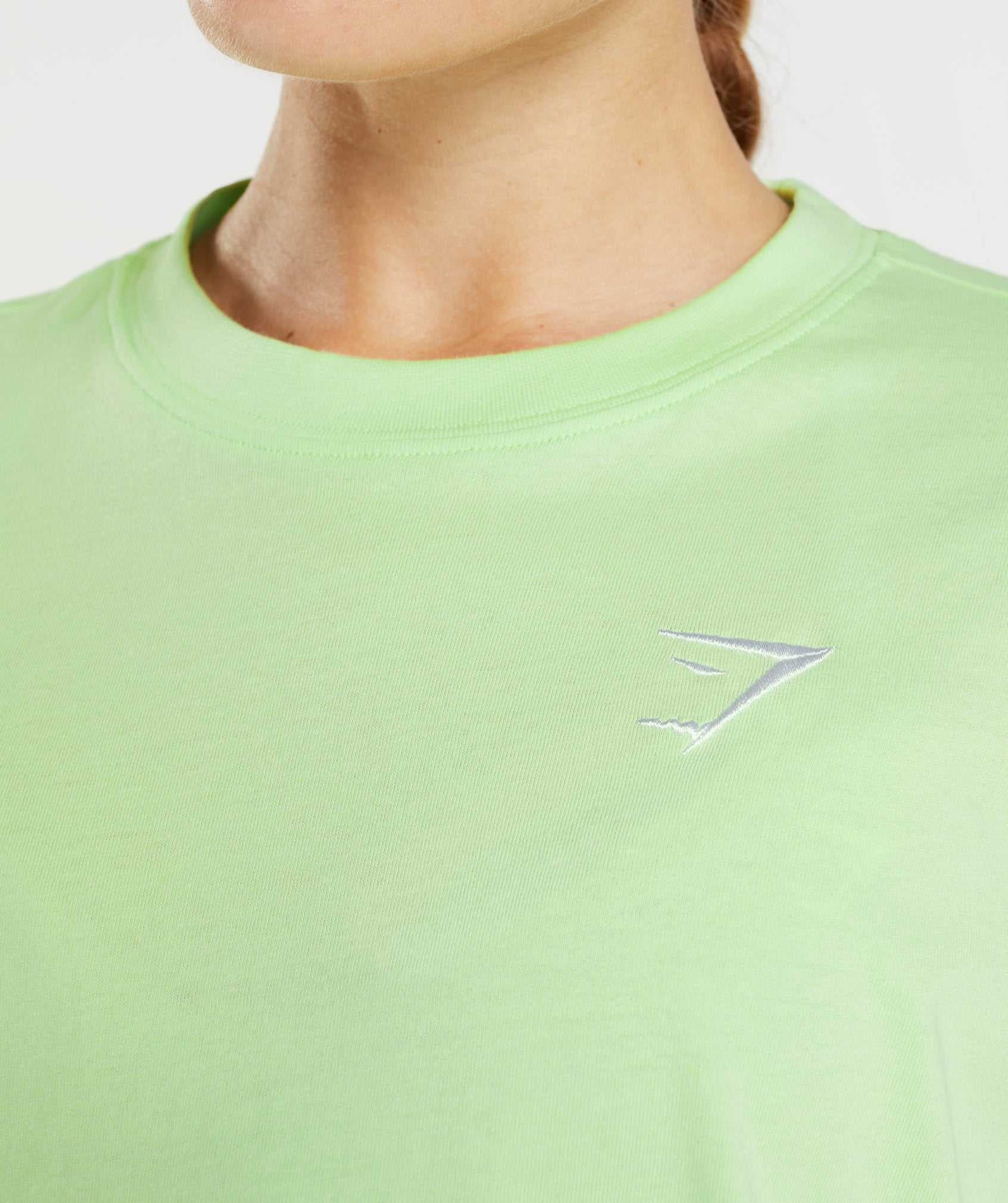 Gymshark Training Oversized T-shirts Groen | VHCF24857