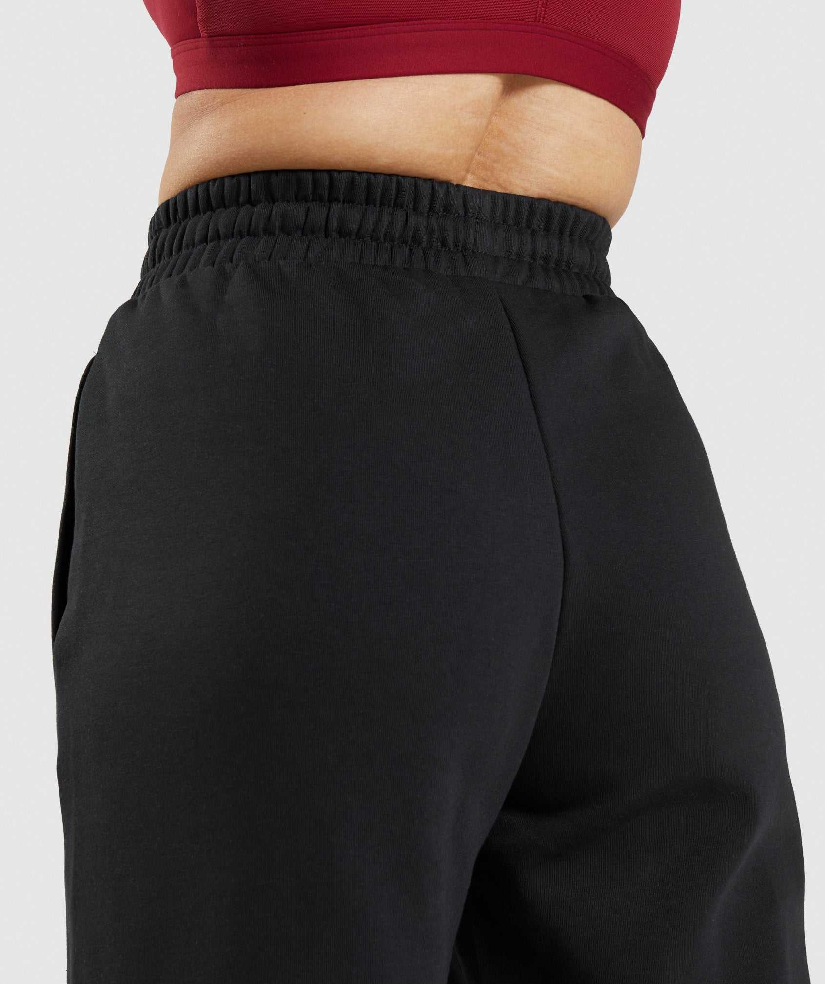 Gymshark Training Rechtdoor Leg Joggingbroeken Zwart | KWSU63471