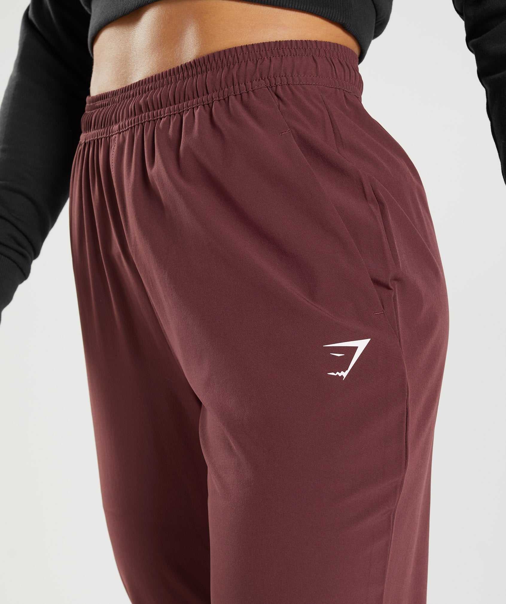 Gymshark Training Woven Joggingbroeken Roze Bruin | QUPE13729