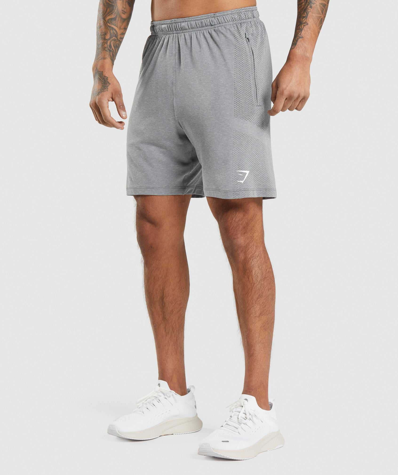 Gymshark Vital Light Korte Broek Grijs | KOWG09718