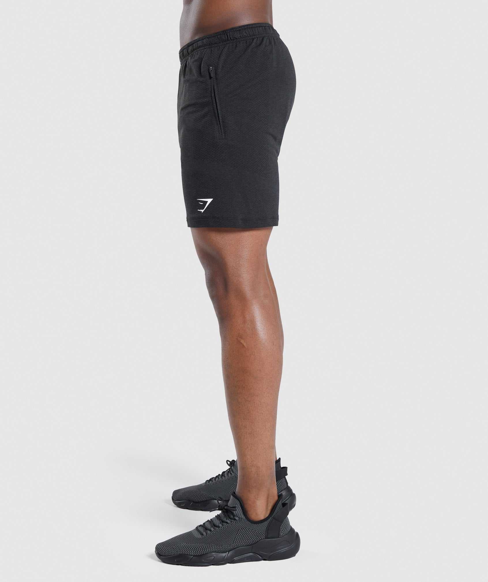 Gymshark Vital Light Korte Broek Zwart | VAPT12879