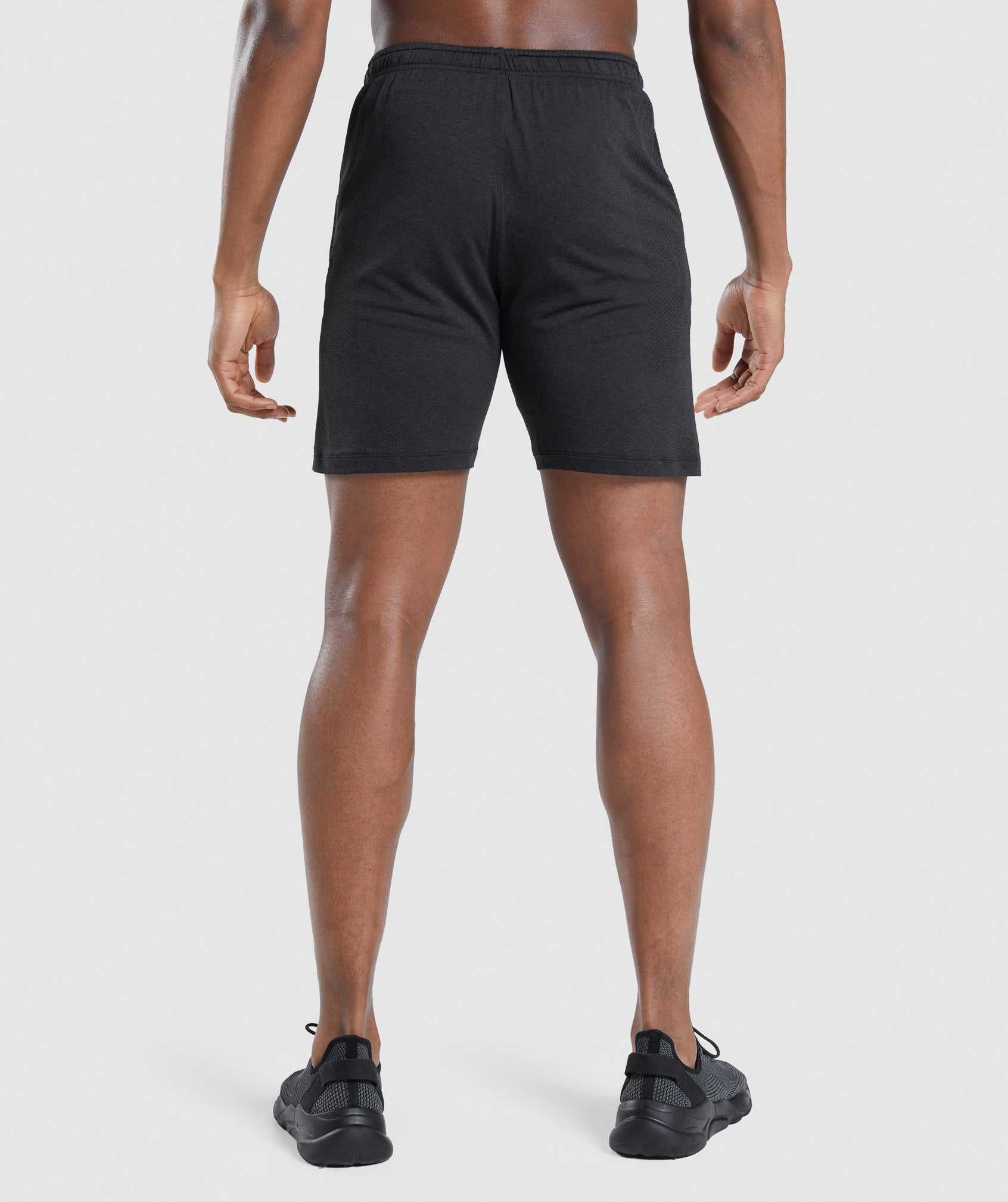 Gymshark Vital Light Korte Broek Zwart | VAPT12879