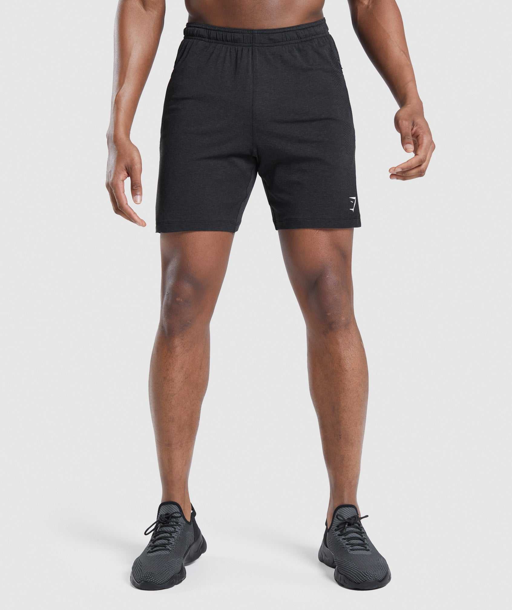 Gymshark Vital Light Korte Broek Zwart | VAPT12879