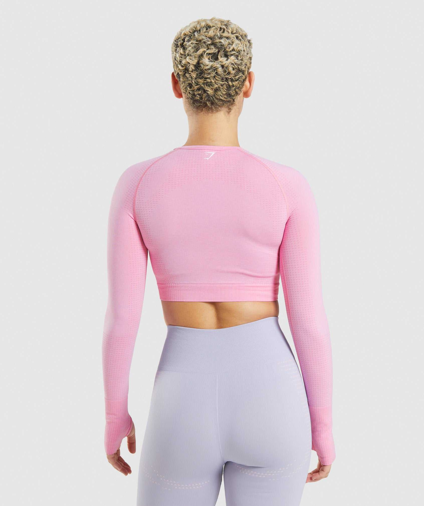 Gymshark Vital Seamless 2.0 Crop Topjes Roze | BAYH57291