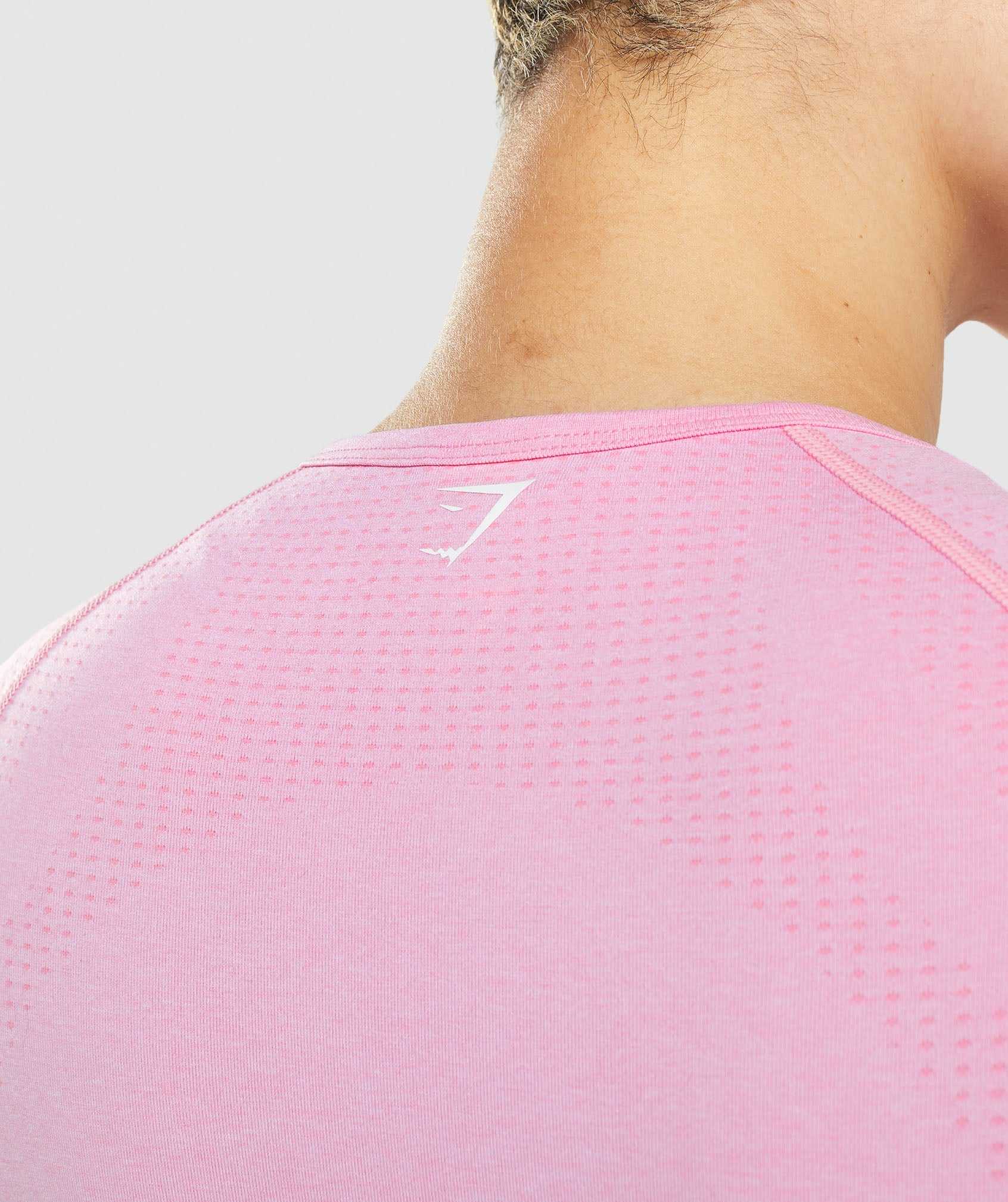 Gymshark Vital Seamless 2.0 Crop Topjes Roze | HGJP98267