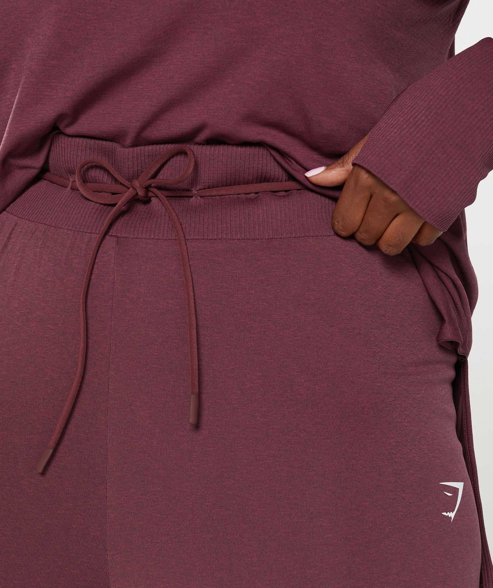 Gymshark Vital Seamless 2.0 Joggingbroeken Bordeaux | NEQS30971