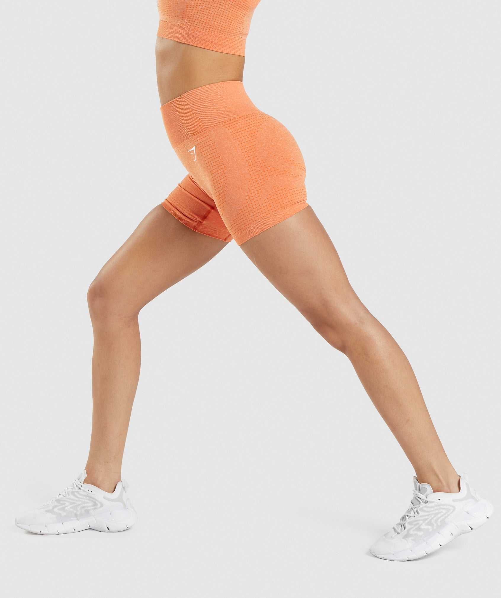 Gymshark Vital Seamless 2.0 Korte Broek Abrikoos Oranje | IJVC18407