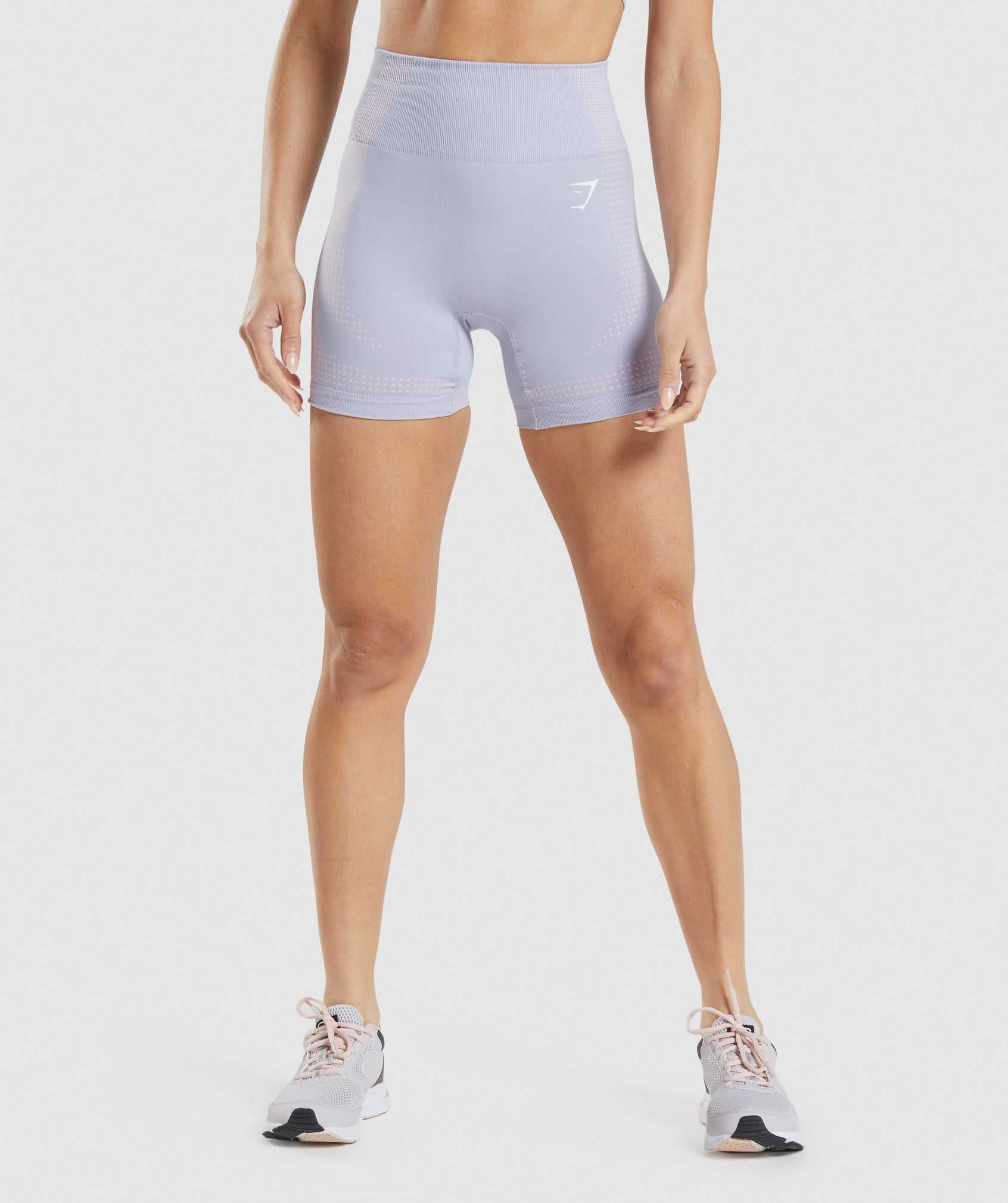 Gymshark Vital Seamless 2.0 Korte Broek Blauw | OBCG75038