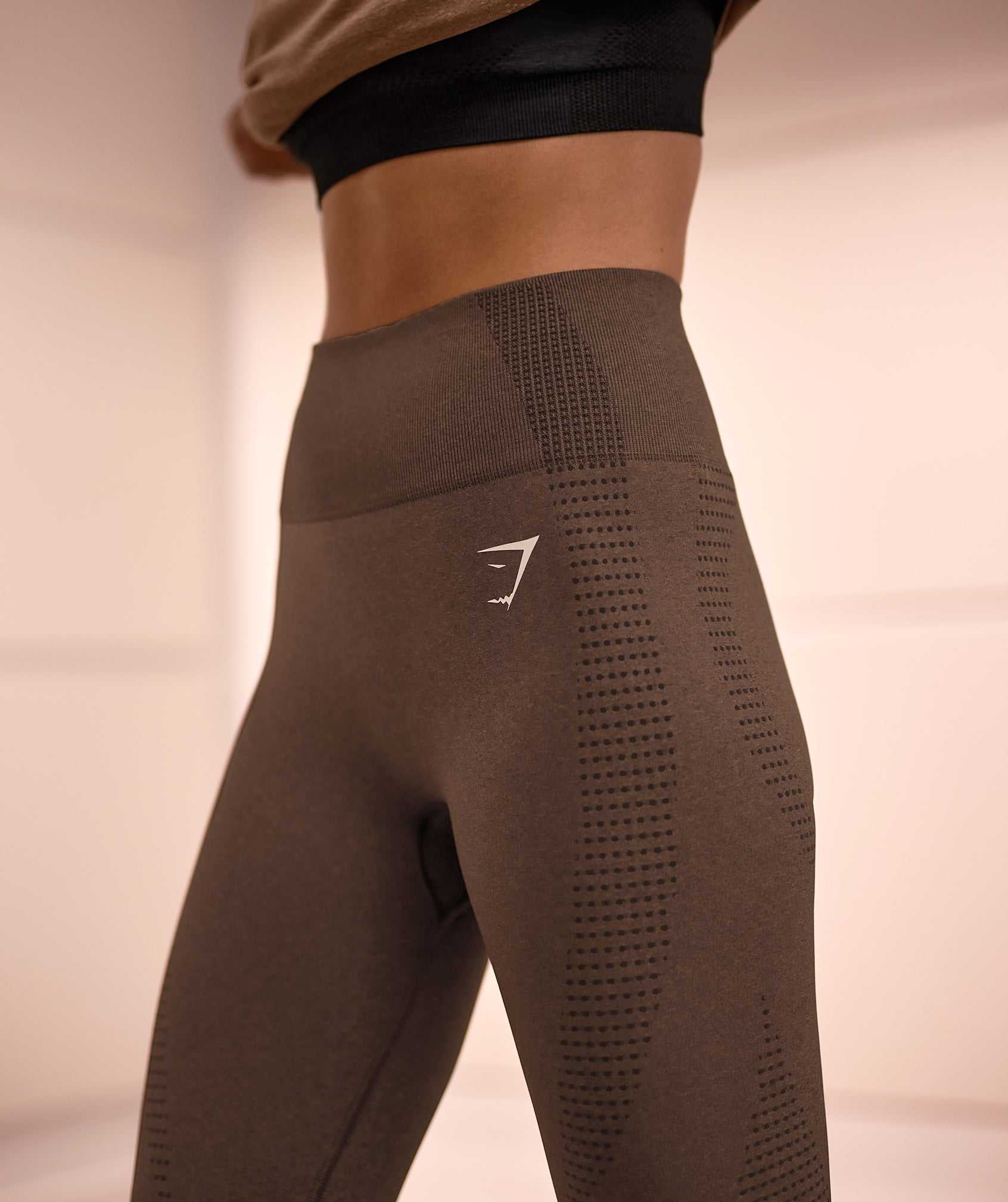 Gymshark Vital Seamless 2.0 Leggings Beige | OQBW02634