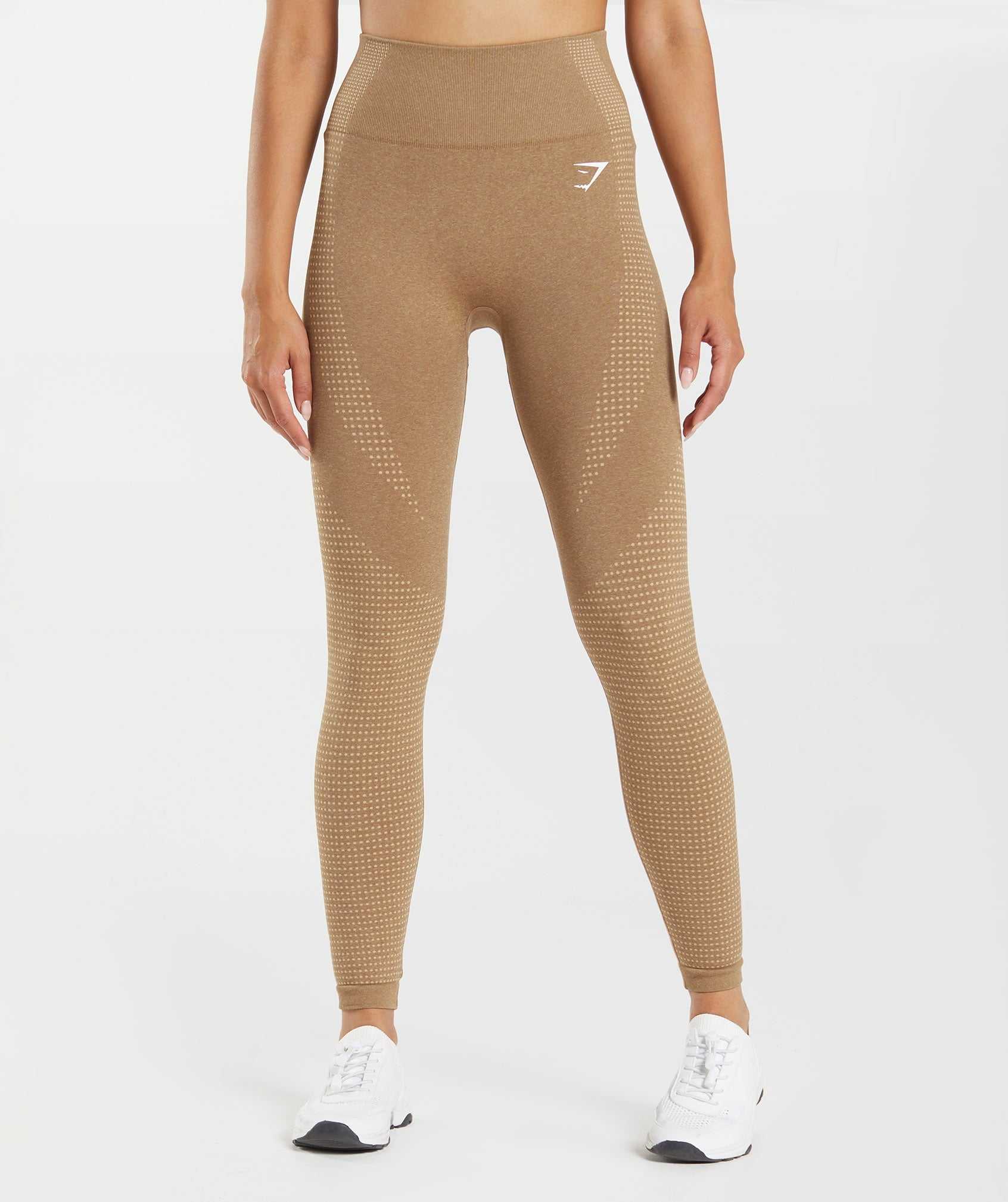 Gymshark Vital Seamless 2.0 Leggings Beige | WYSH19364