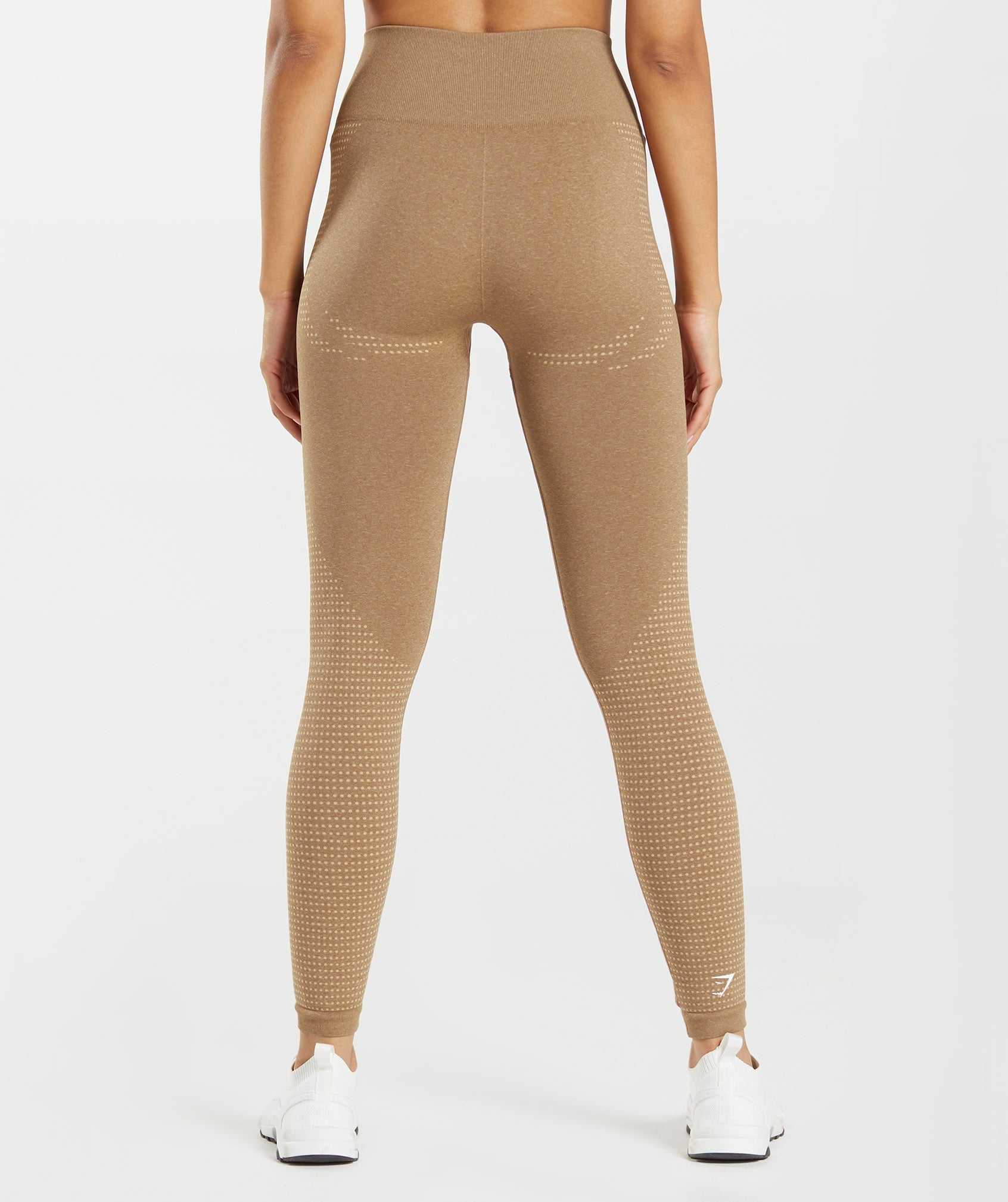 Gymshark Vital Seamless 2.0 Leggings Beige | WYSH19364