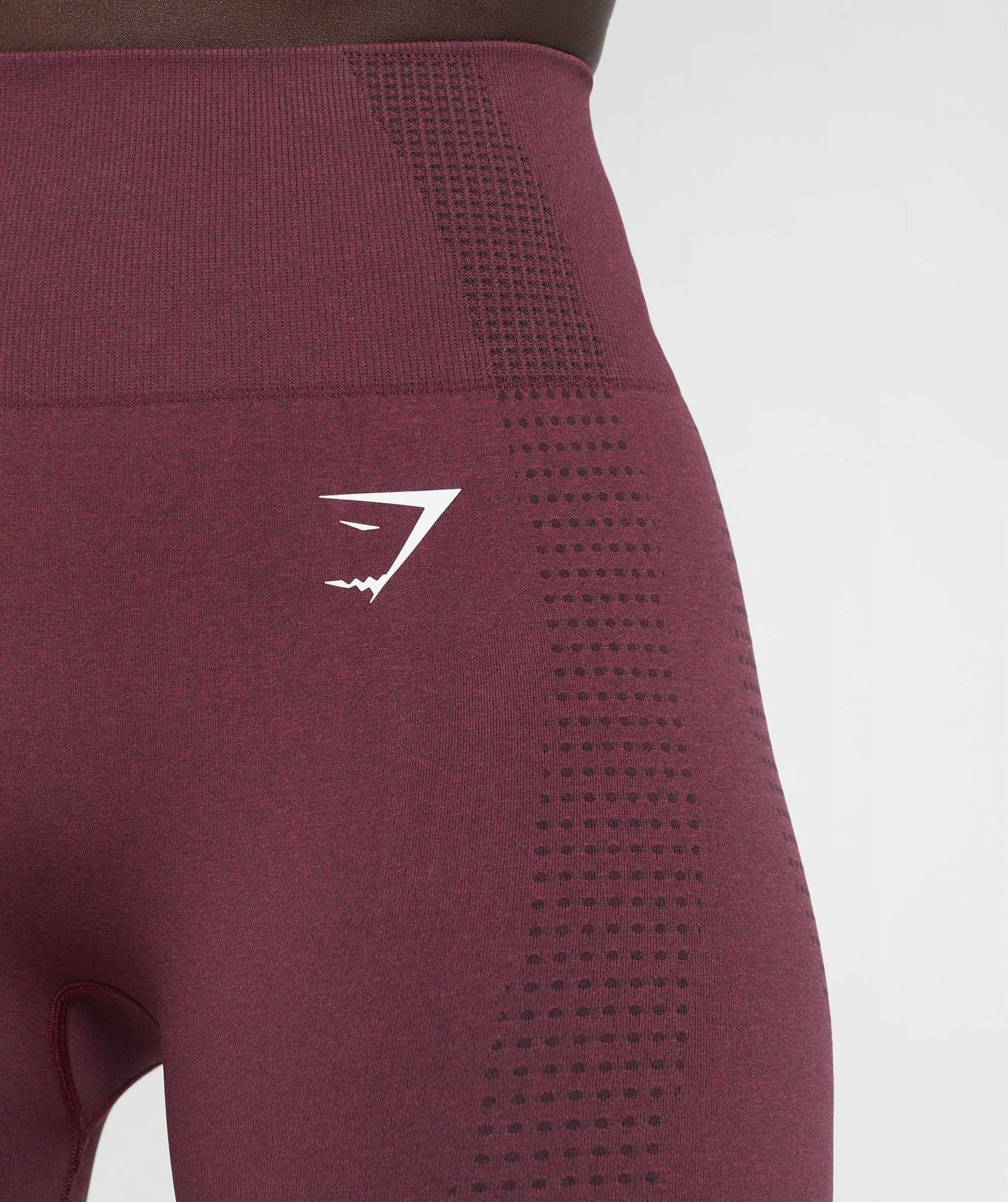 Gymshark Vital Seamless 2.0 Leggings Bordeaux | VSKE68091