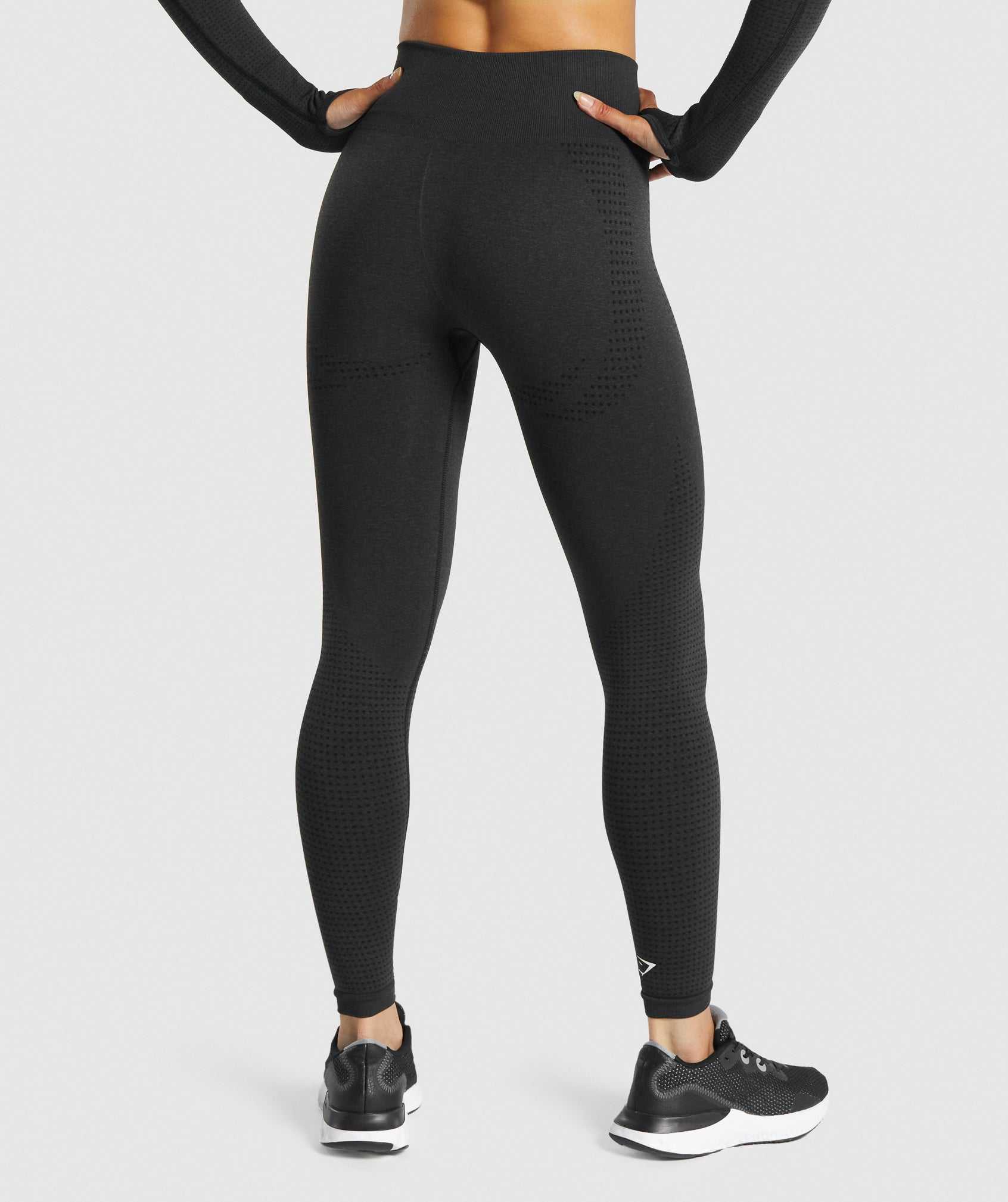 Gymshark Vital Seamless 2.0 Leggings Zwart | KZBM34206