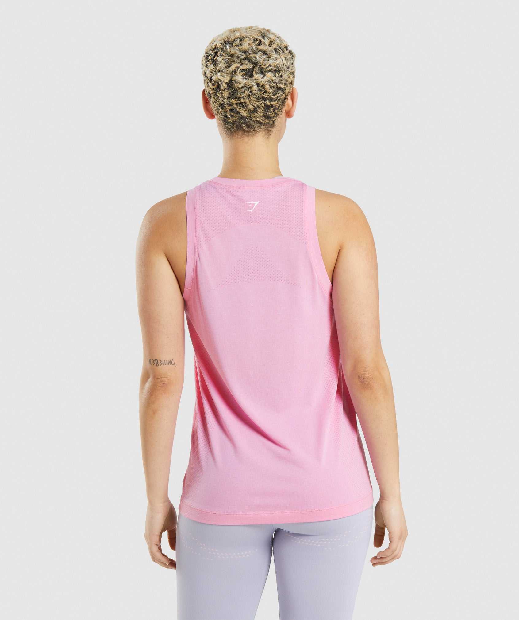 Gymshark Vital Seamless 2.0 Light Loose Tanktop Roze | VDSG82049