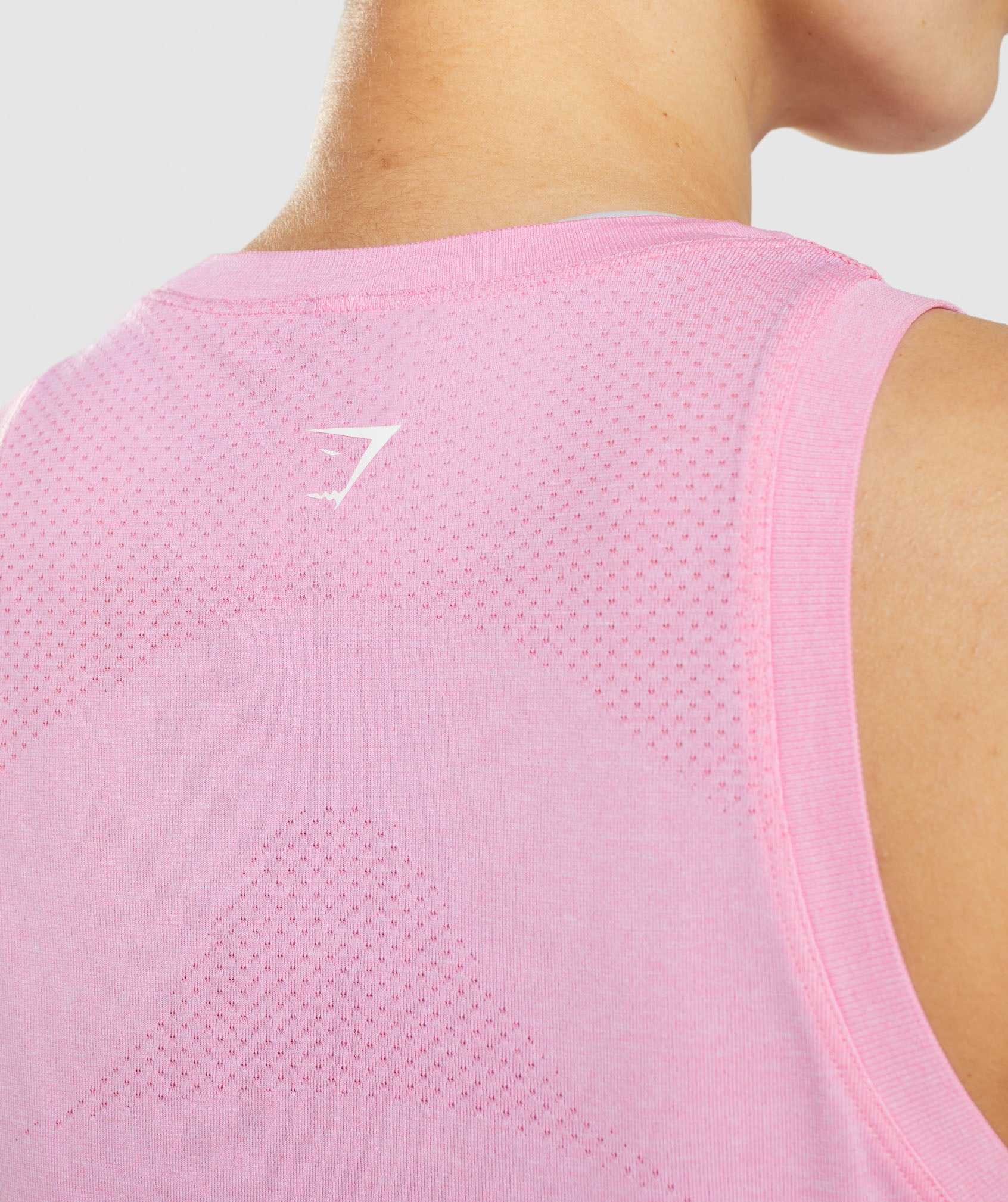 Gymshark Vital Seamless 2.0 Light Loose Tanktop Roze | VDSG82049