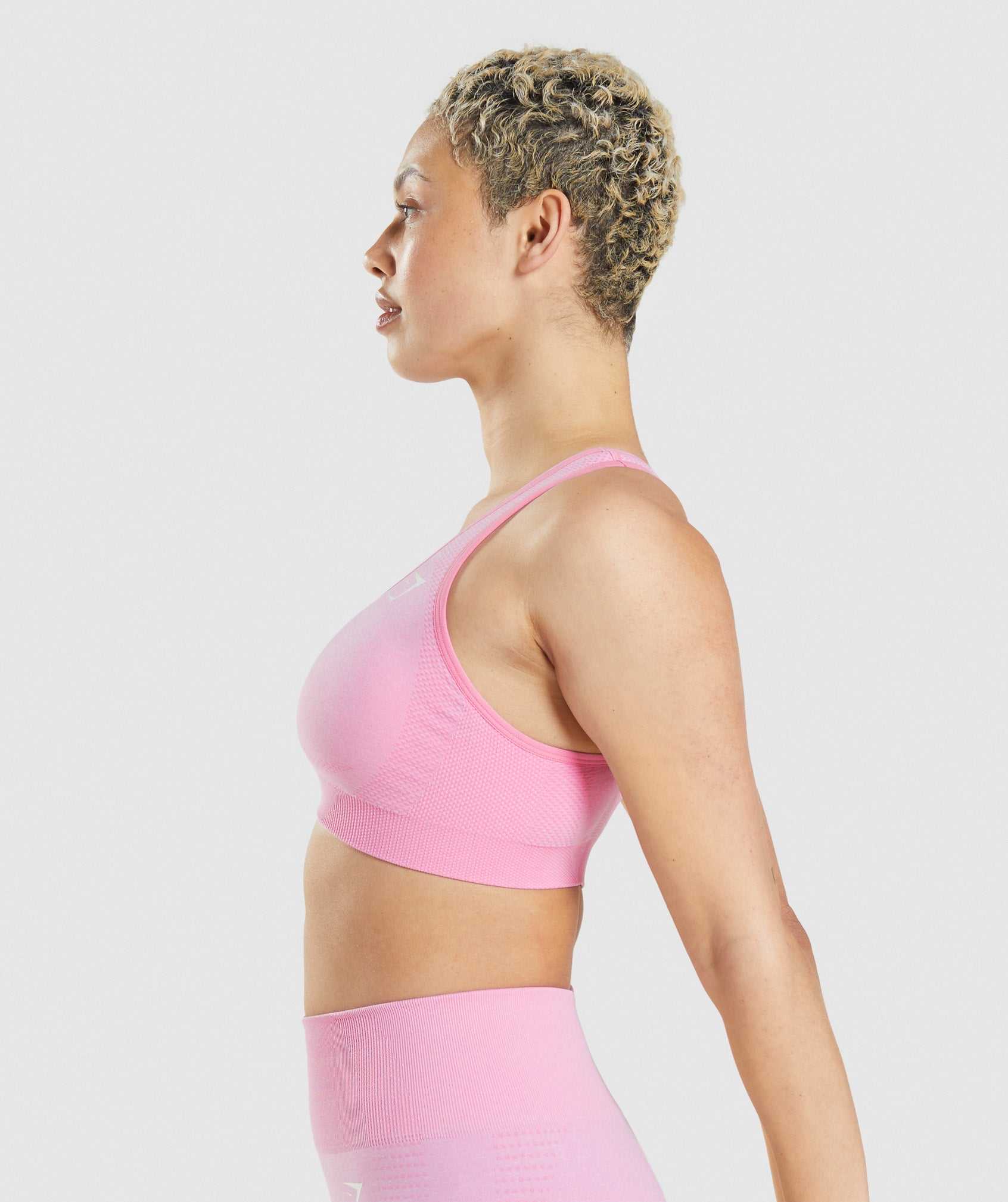 Gymshark Vital Seamless 2.0 Sport Bh Roze | XZFJ34078