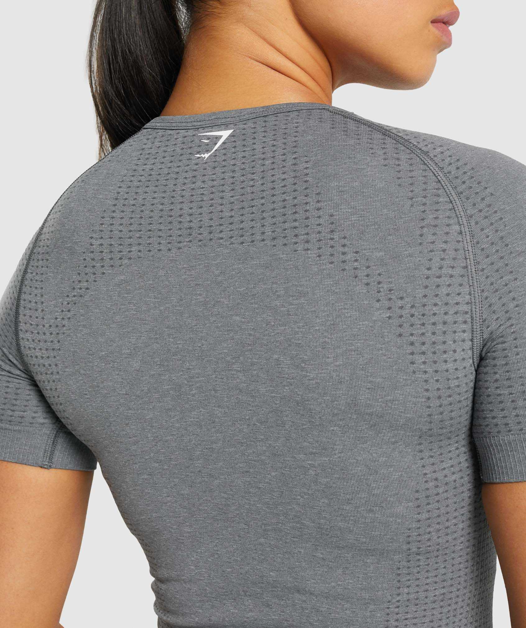 Gymshark Vital Seamless 2.0 T-shirts Grijs | LNSW25489