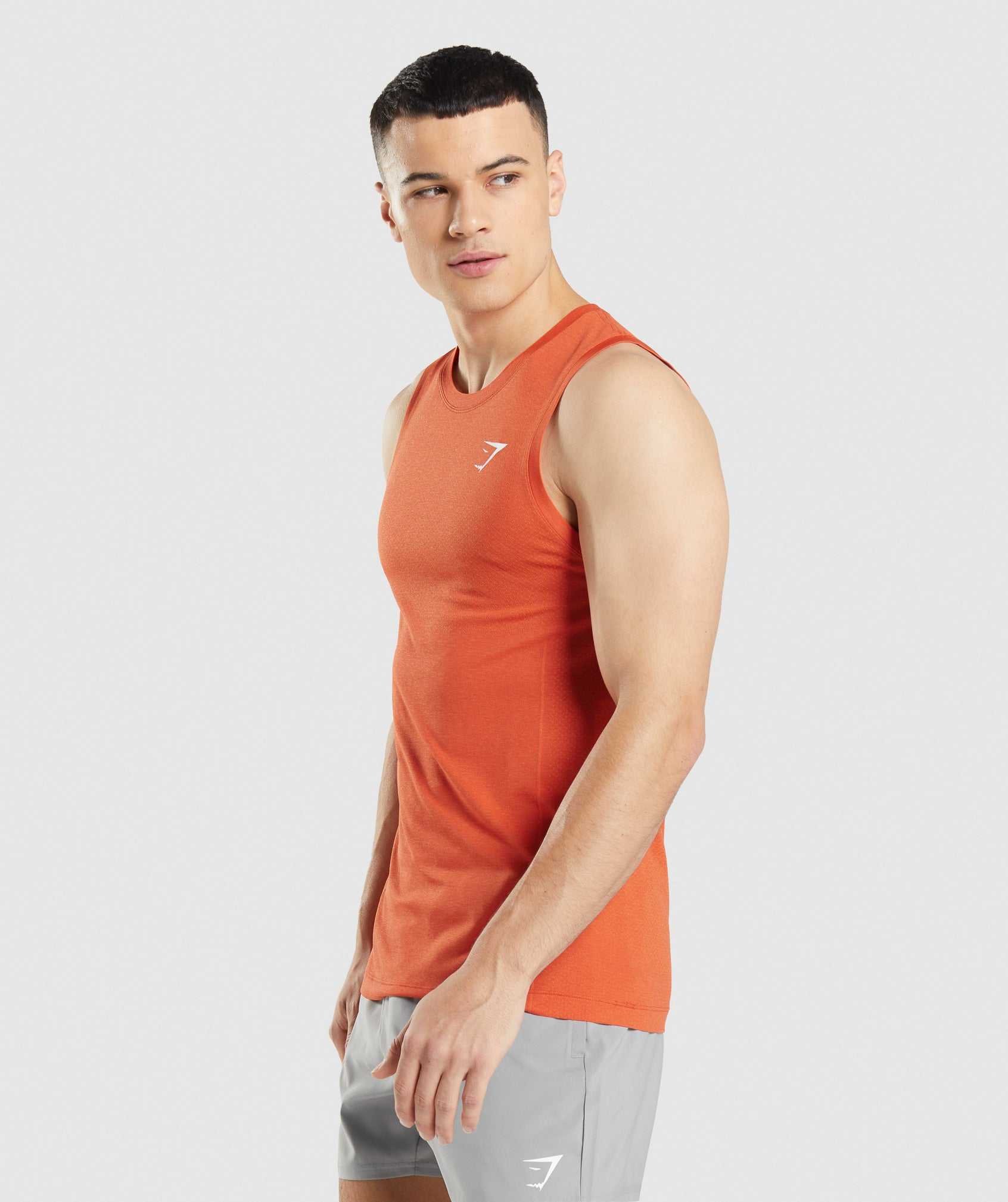 Gymshark Vital Seamless Light Tanktop Oranje | EKBR32179