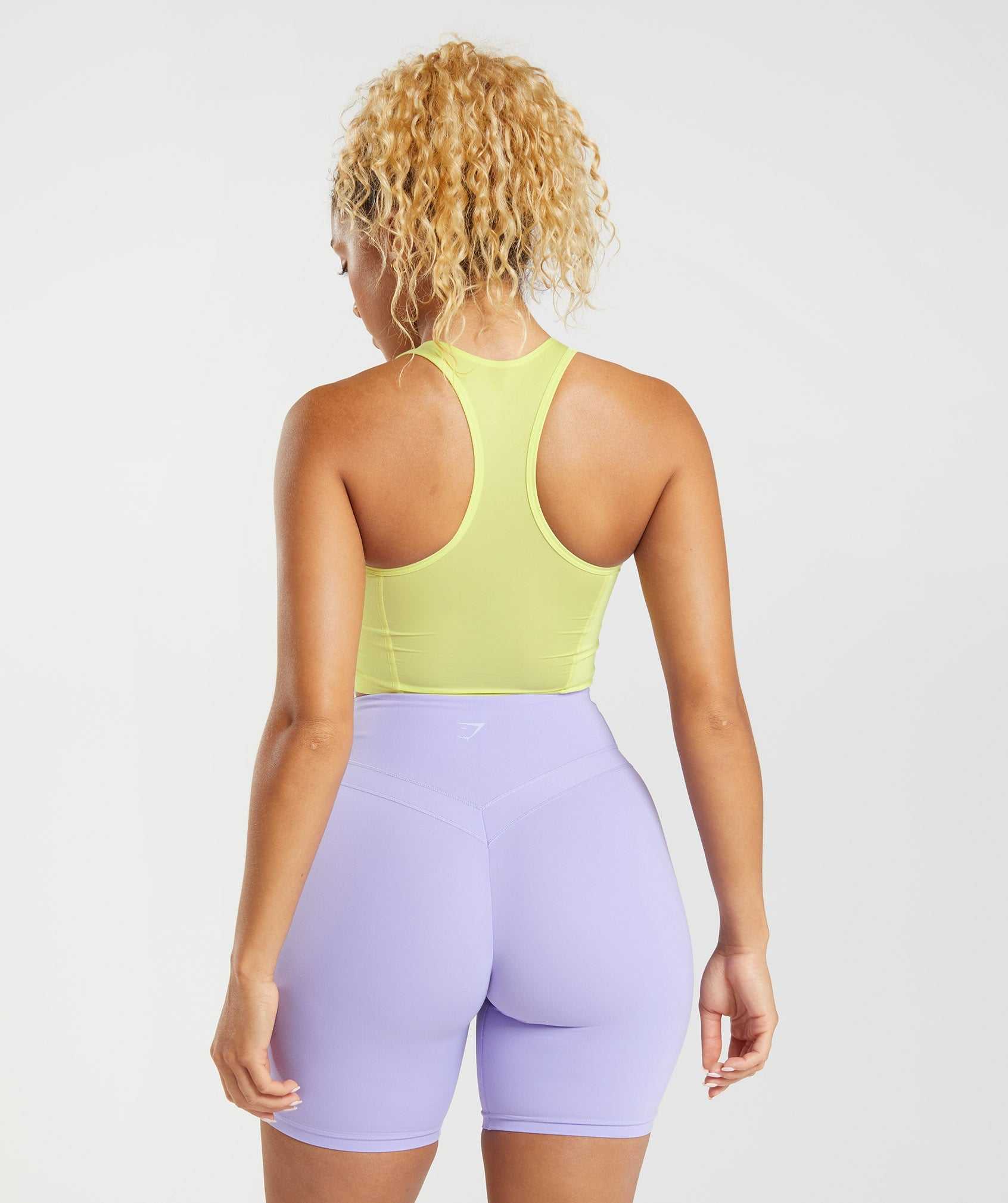 Gymshark Whitney Crop Topjes Groen | KSRF34925