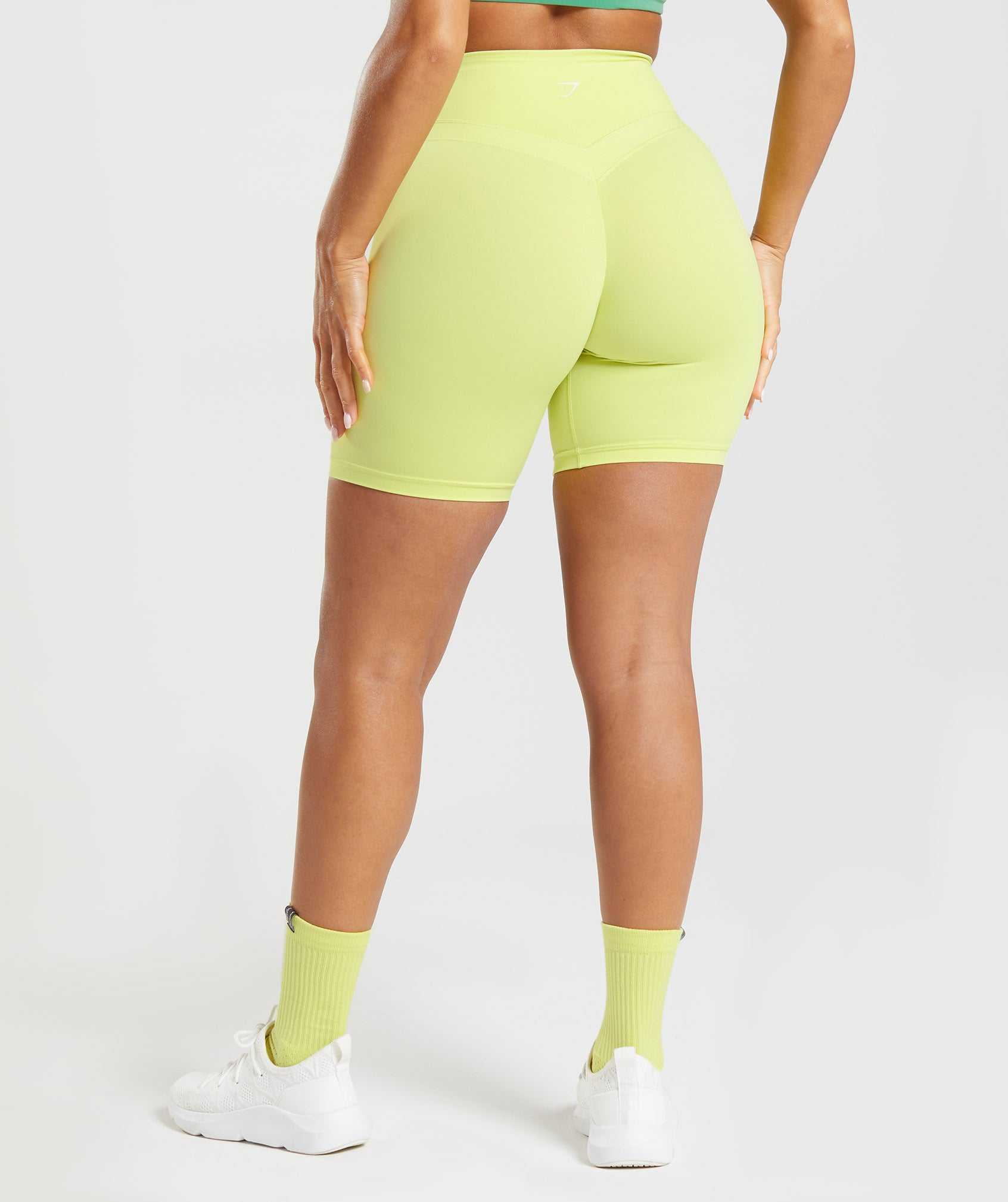 Gymshark Whitney Cycling Korte Broek Groen | HVRU49378