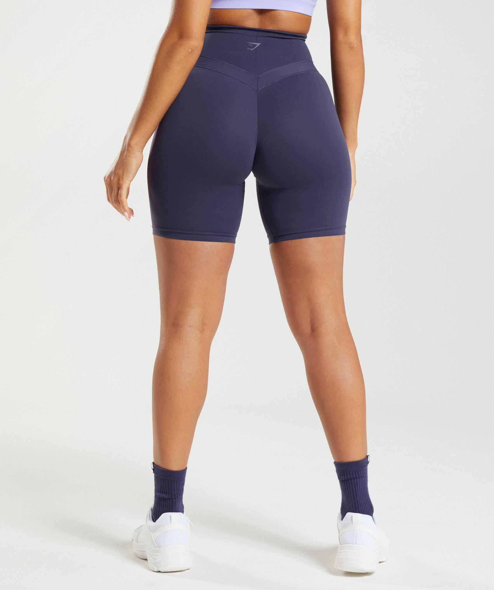 Gymshark Whitney Cycling Korte Broek Indigo Donkerblauw | NXQZ92641