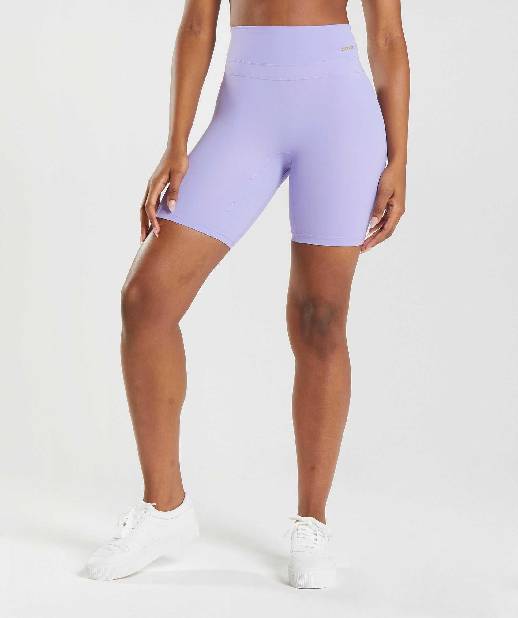 Gymshark Whitney Cycling Korte Broek Paars | BZSA74561