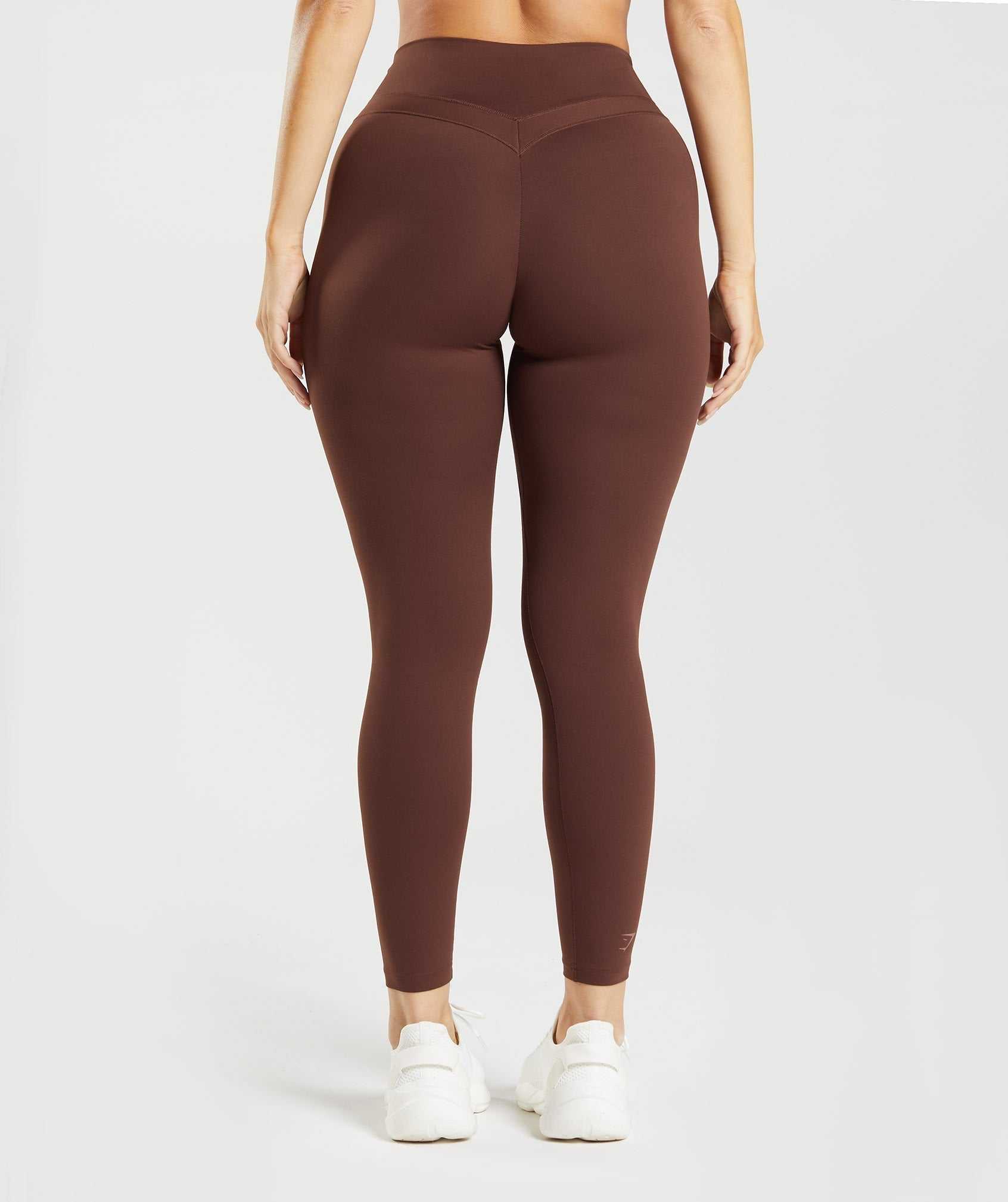 Gymshark Whitney High Rise Leggings Bruin | WCZR01365