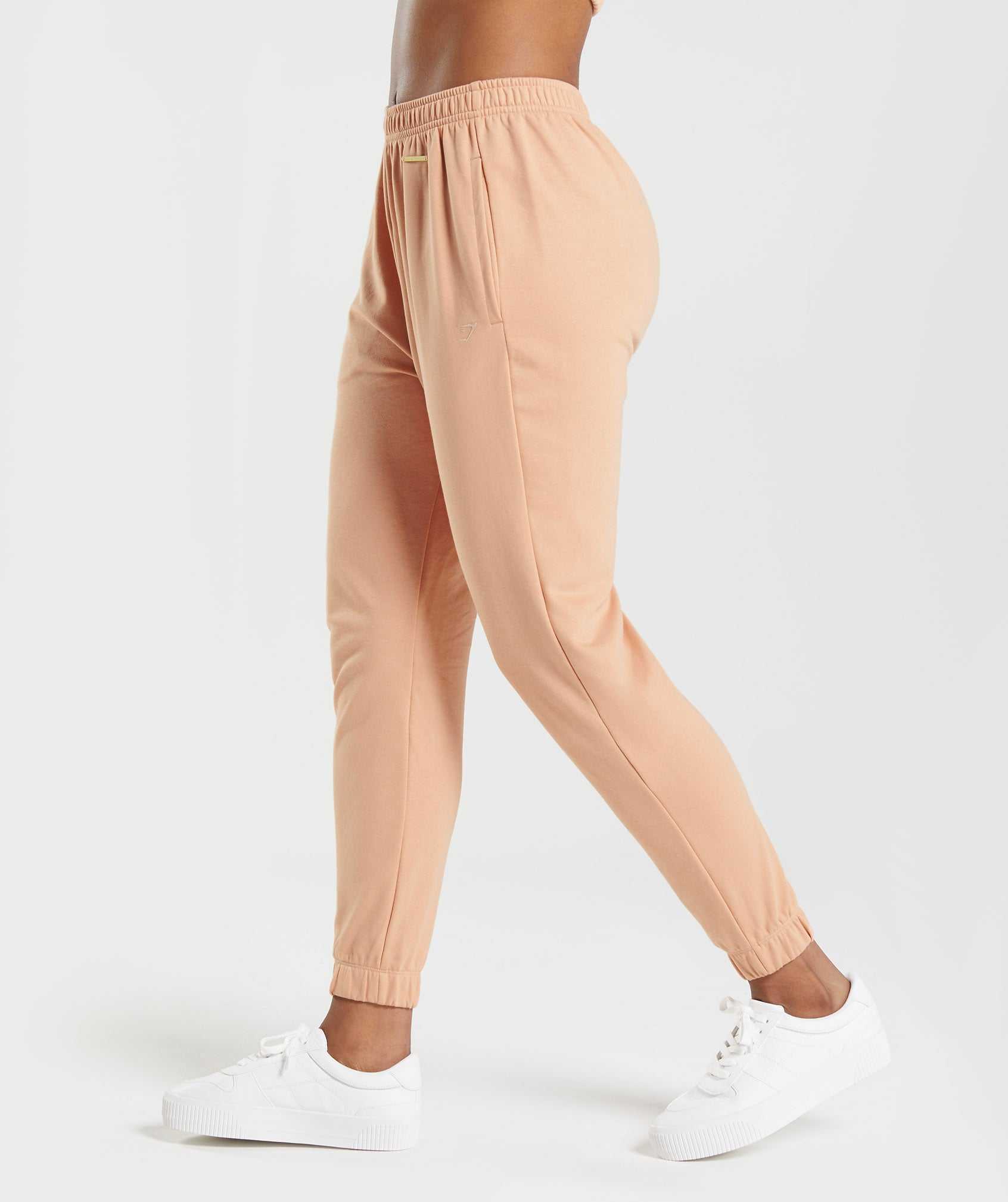 Gymshark Whitney Loose Joggingbroeken Beige | KDUA42356