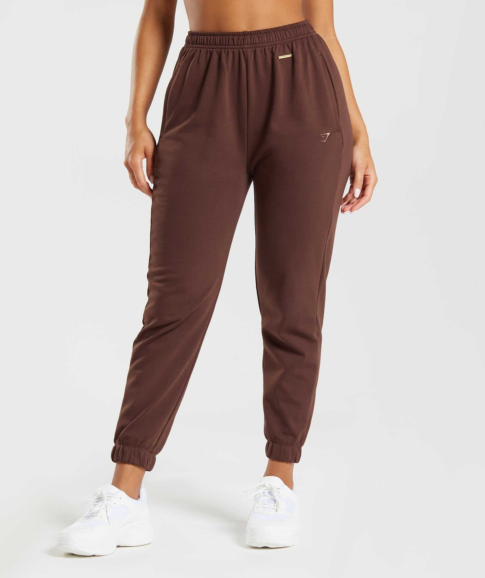 Gymshark Whitney Loose Joggingbroeken Bruin | SEDQ19867