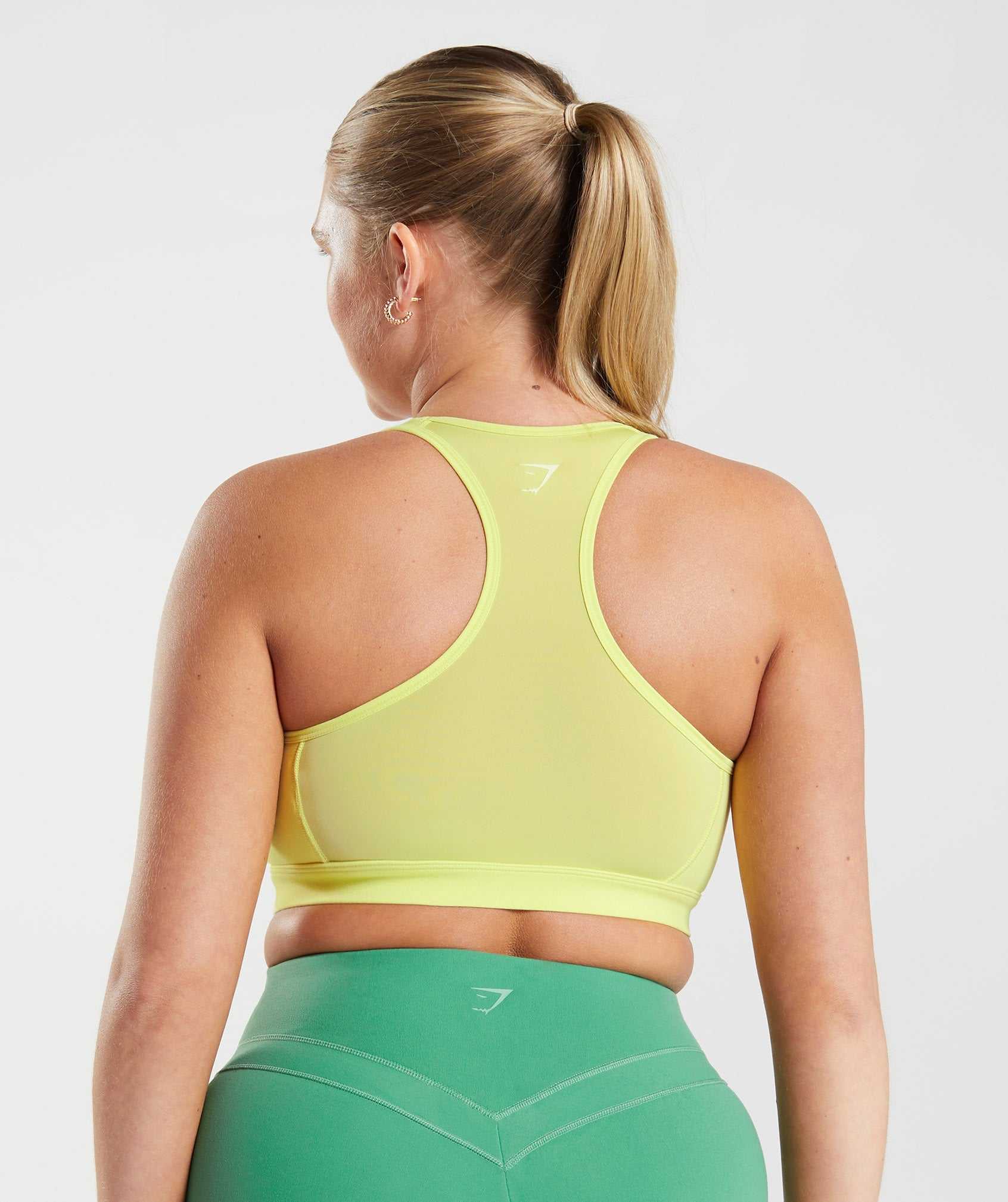 Gymshark Whitney Mesh Sport Bh Groen | JRBG39146